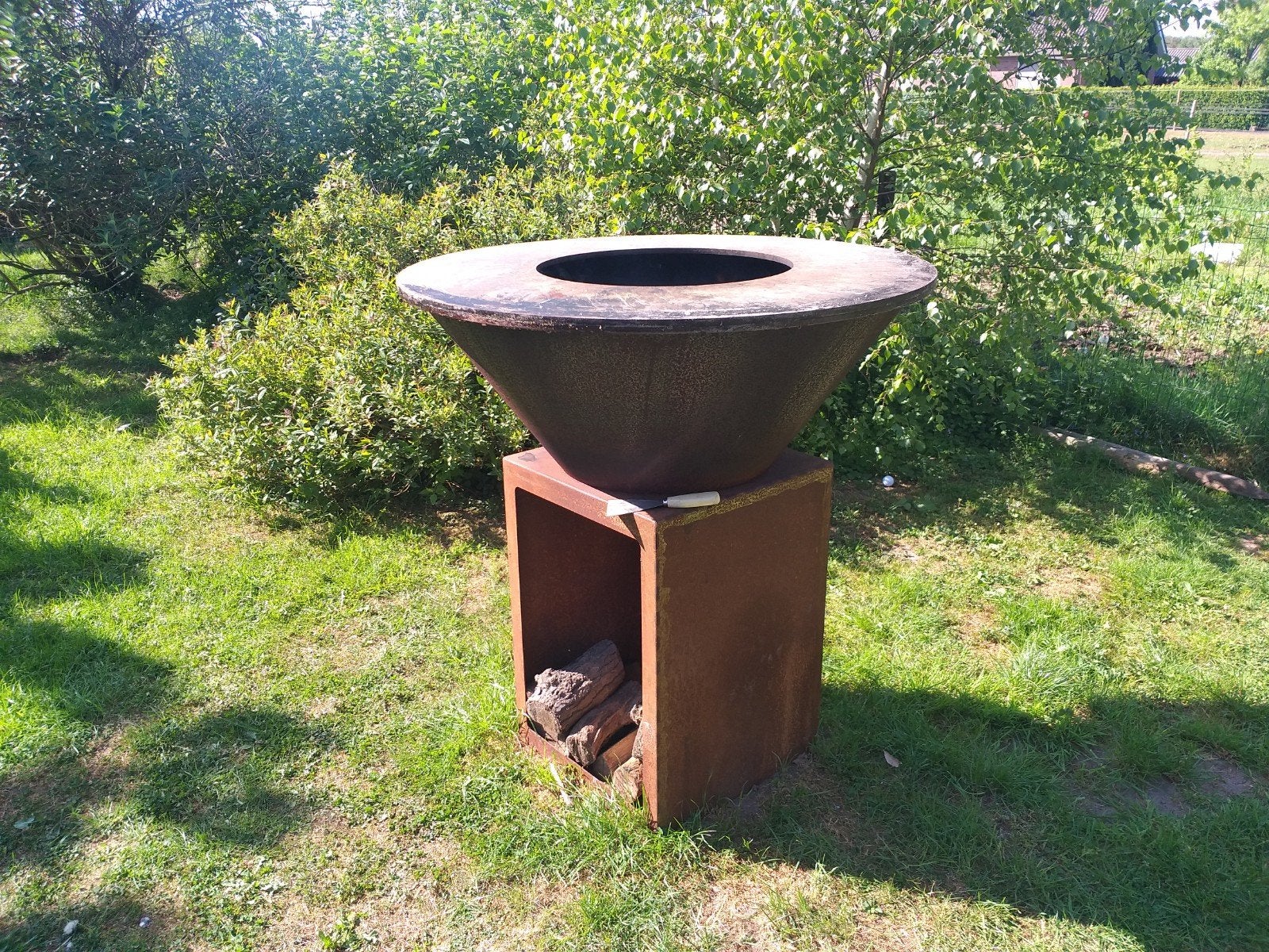 Grillring bbq vuurkorf, Ophalen of Verzenden