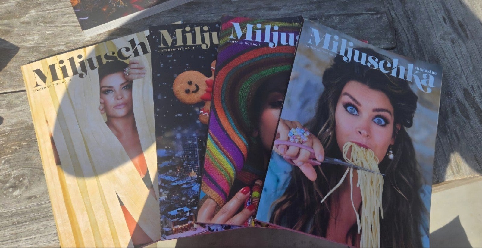Miljuschka Magazine Limited Edition - Complete set, Ophalen of Verzenden, Zo goed als nieuw, Damesbladen