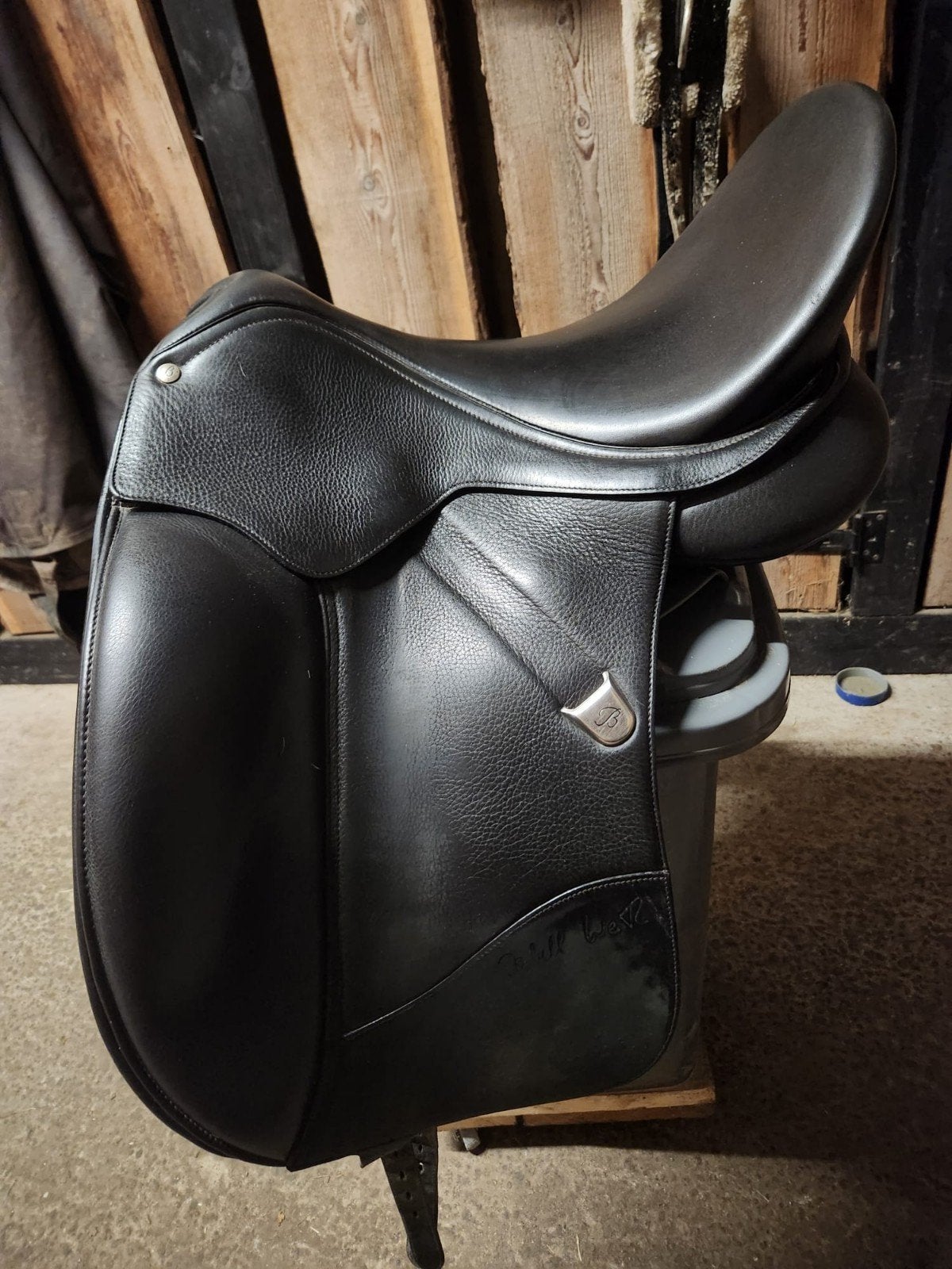 Bates Isabelle Werth 17 inch, Dieren en Toebehoren, Paarden en Pony's | Zadels, Ophalen, Gebruikt, Dressuur
