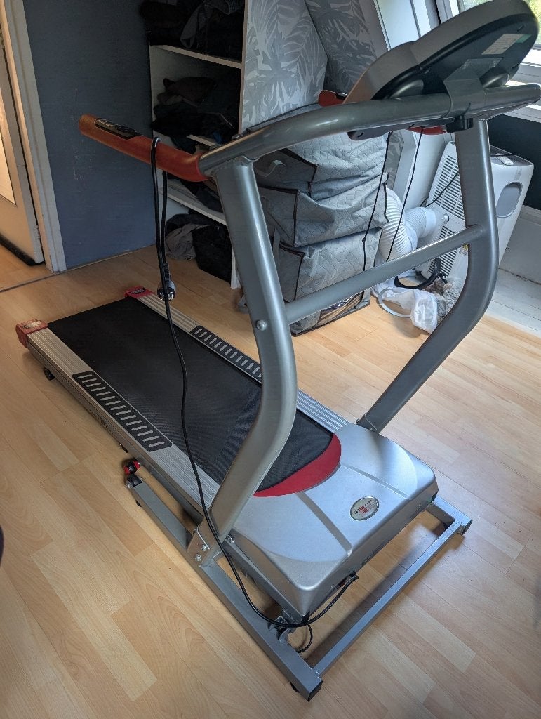 Krachtige loopband, Ophalen, Gebruikt, Metaal, Loopband