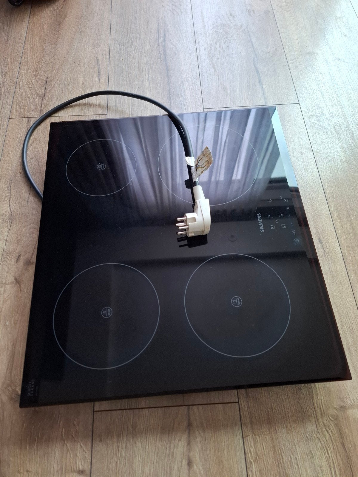 Inbouw inductiekookplaat Siemens met powerBoost izgst!, Witgoed en Apparatuur, Zo goed als nieuw, Energieklasse A of zuiniger
