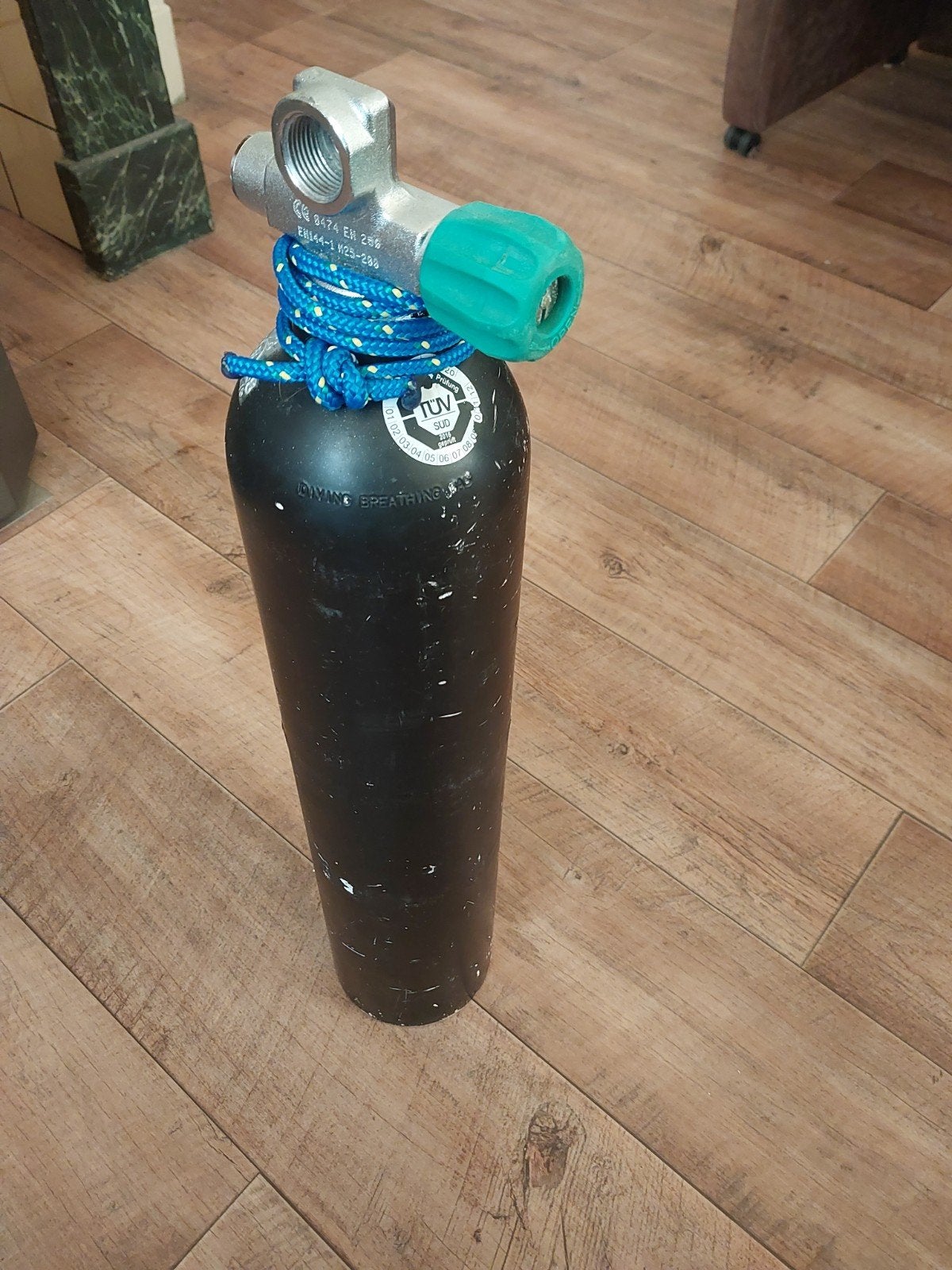 aluminium 3 ltr fles, Ophalen of Verzenden, Duikfles