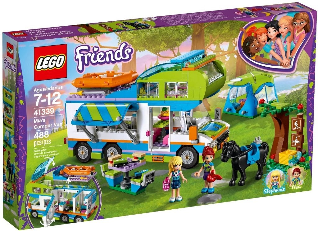41339 - Friends: Mia's Camper Van, Hello@support.lego.com, Lego, Nieuw, Ophalen of Verzenden