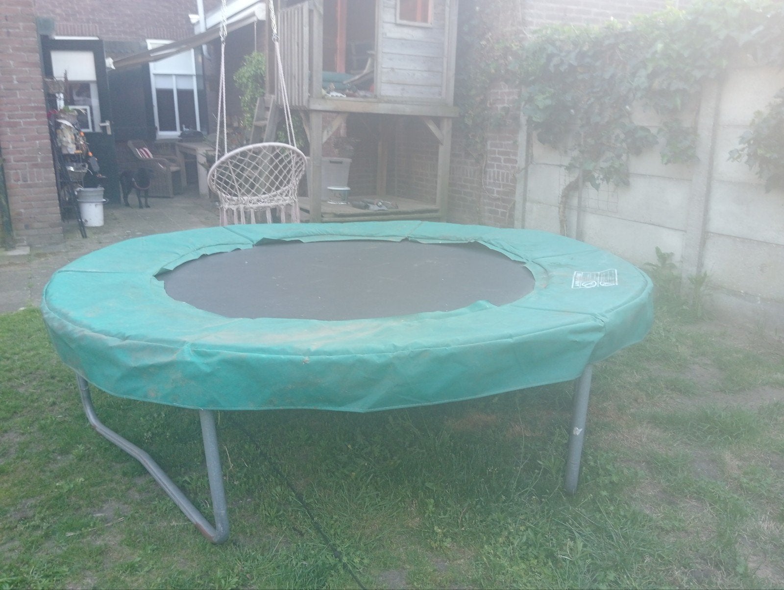Trampoline, Ophalen, Gebruikt