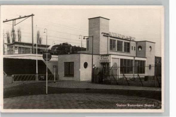 Rotterdam Station Noord SPARO fotokrt  R 417, Ophalen of Verzenden, Voor 1920, Ongelopen, Zuid-Holland