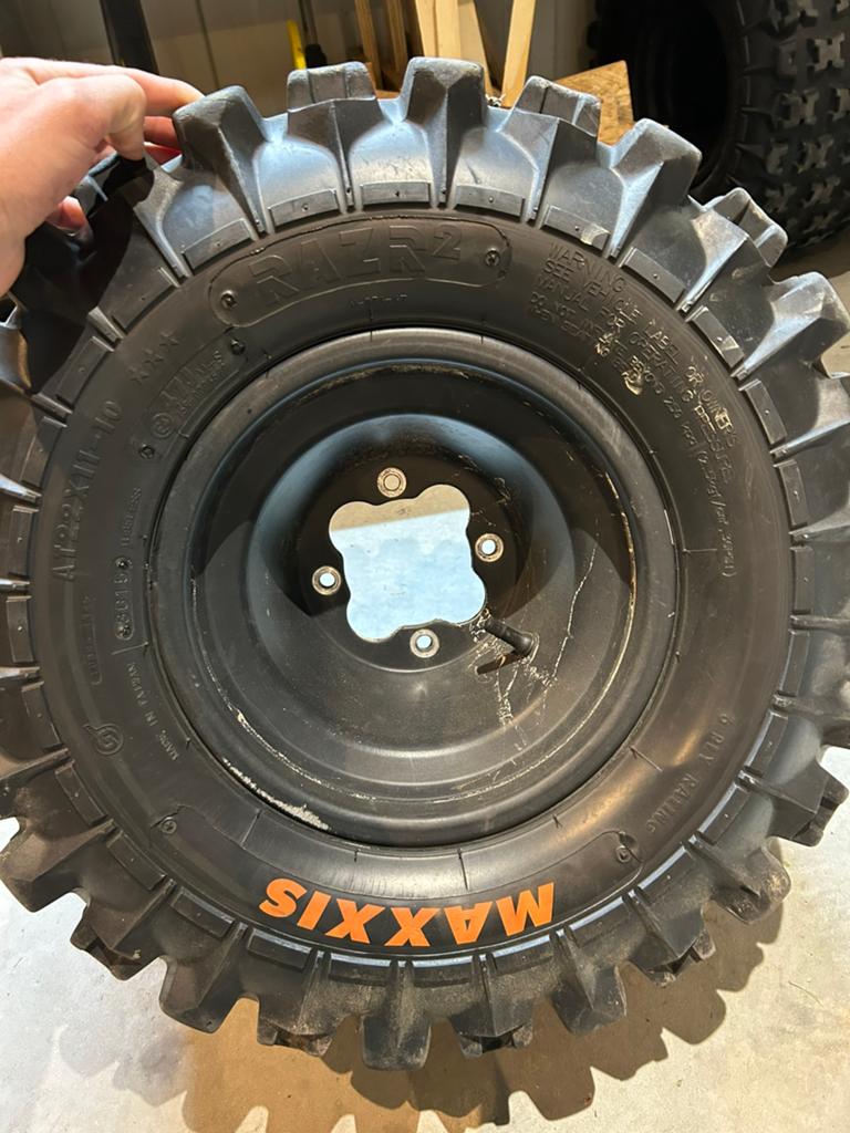 Cross banden yamaha raptor 700 maxxis, Ophalen of Verzenden