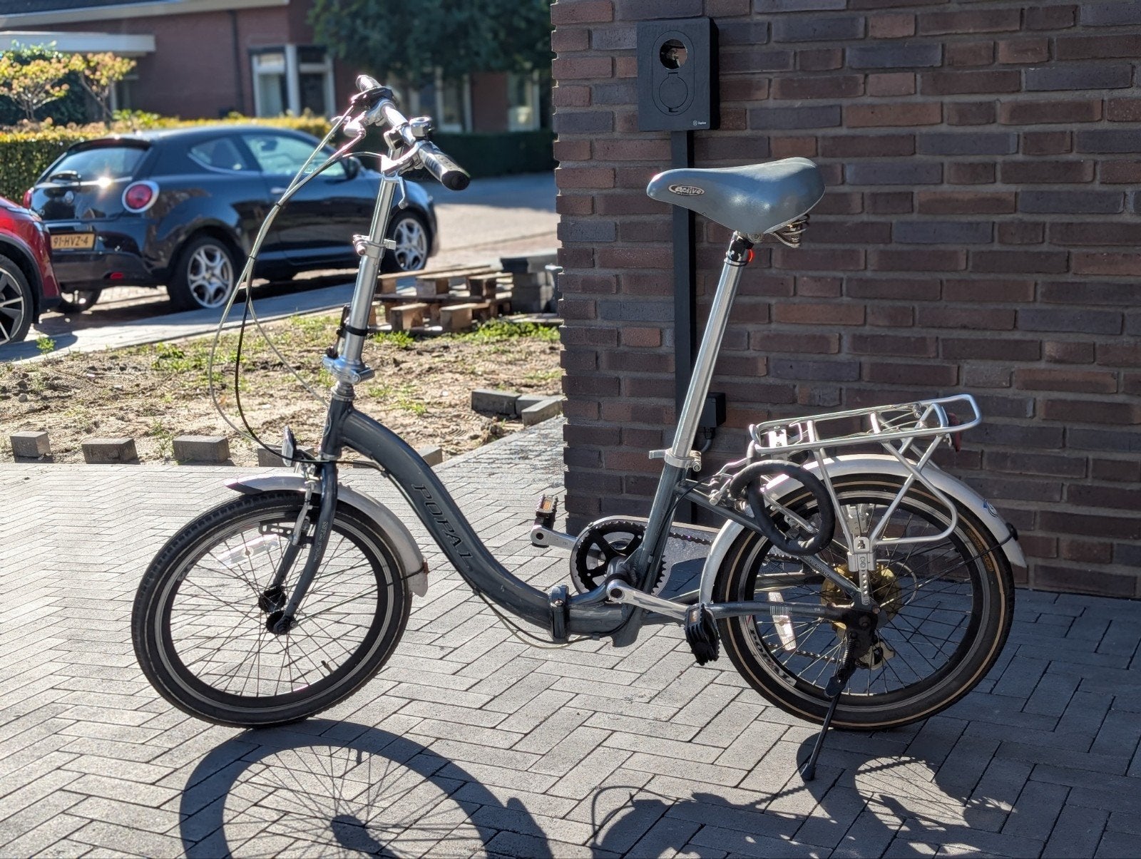 Popal Vouwfiets - 6 versnellingen Shimano - Compact, Fietsen en Brommers, 20 inch of meer, Gebruikt, Versnellingen, Totaal opvouwbaar