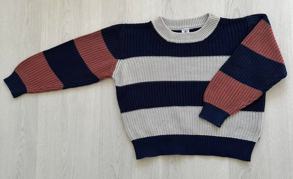 Petit Bateau trui jongen maat 128, Ophalen of Verzenden, Zo goed als nieuw, Jongen, Trui of Vest