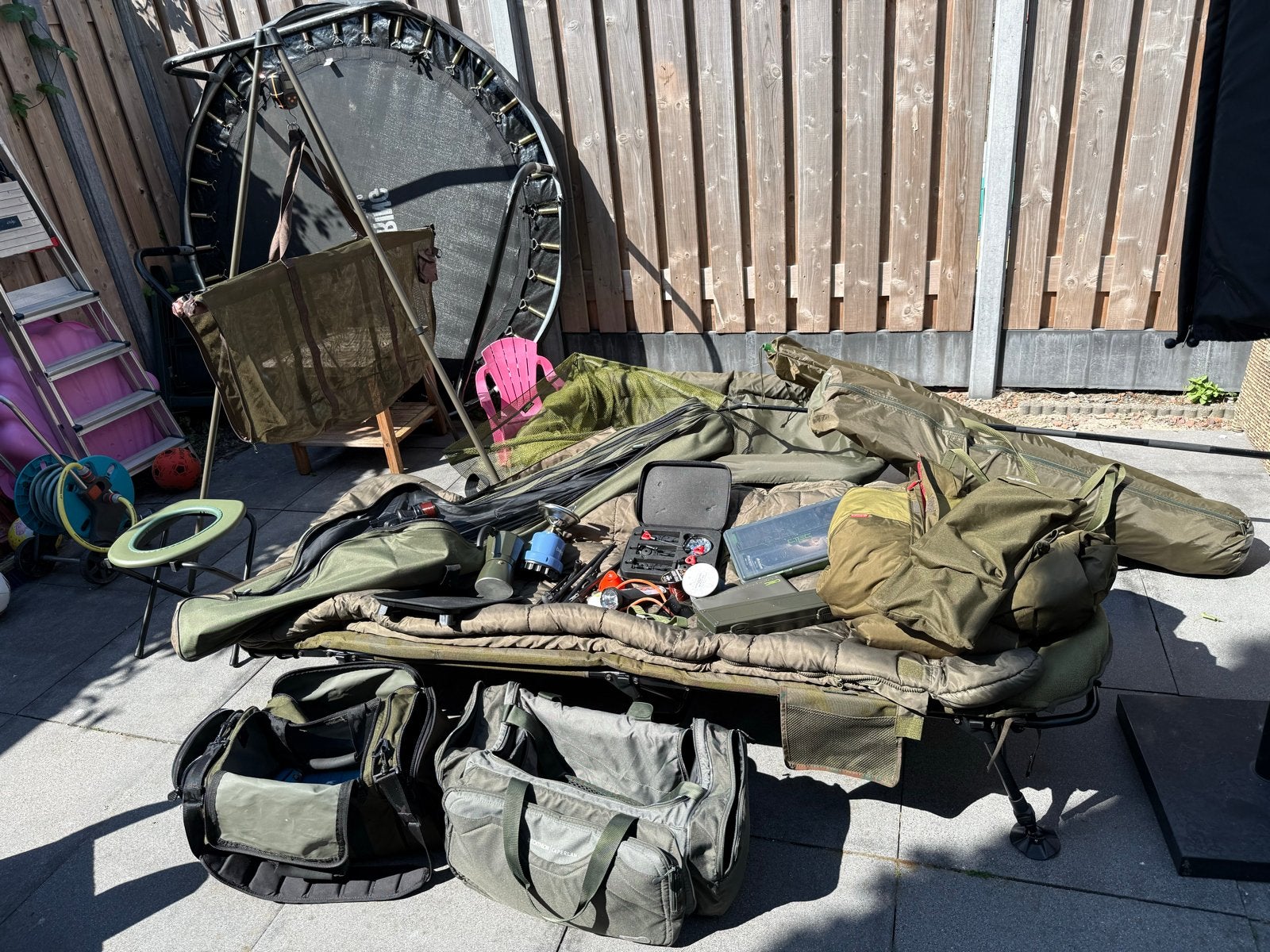 Complete karperset, Ophalen, Gebruikt, Complete set