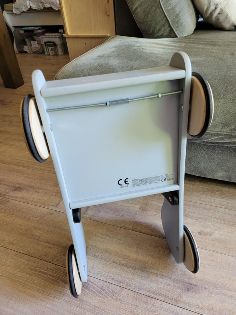 Pinolino Houten Loopwagen met Sterren - Grijs, Ophalen of Verzenden, Gebruikt, Jongen of Meisje