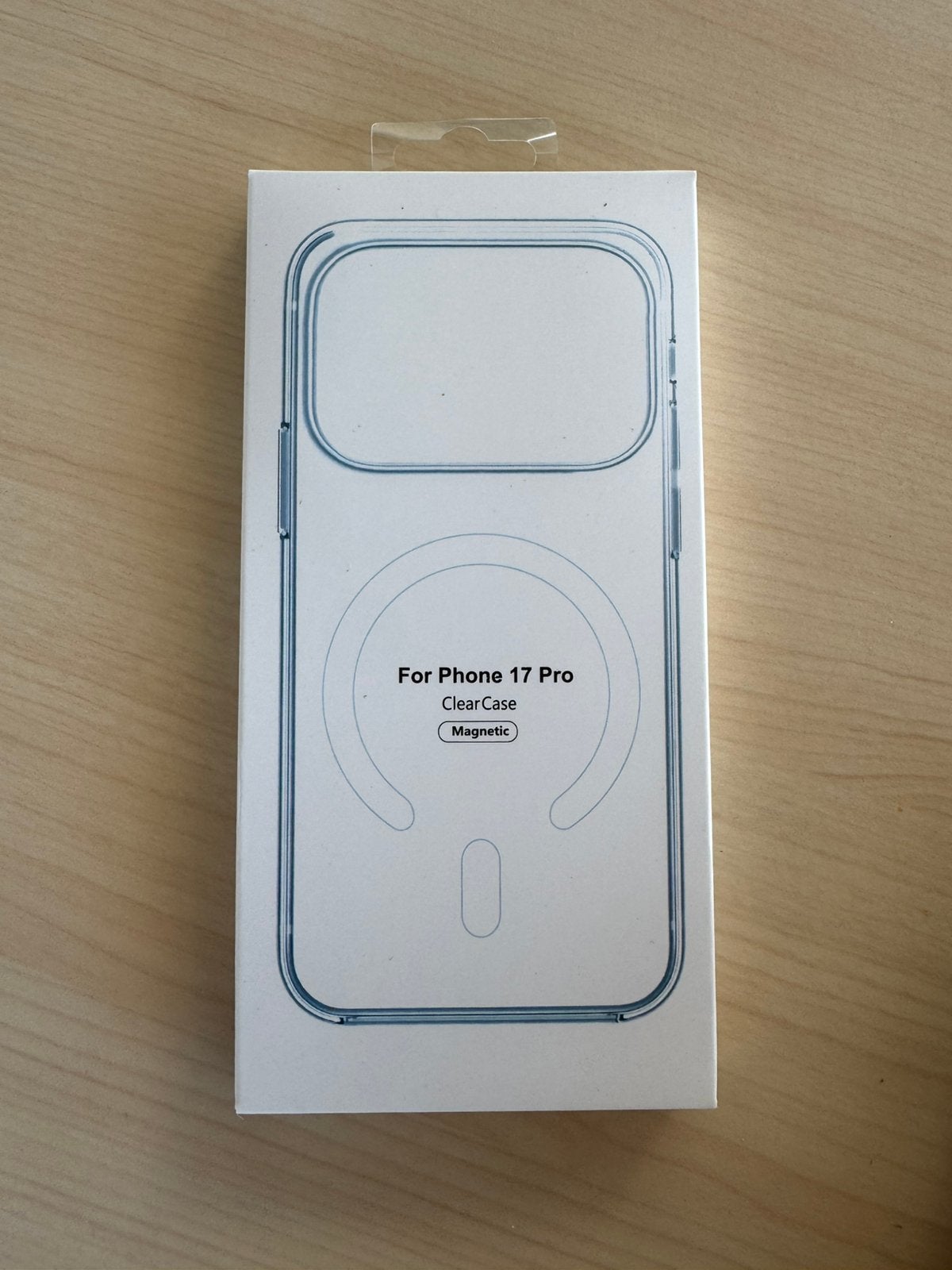 Apple iphone 17 pro clear case Magnetic, Apple iphone 17 pro clear case Magnetic, Nieuw, Apple iphone 17 pro clear case Magnetic