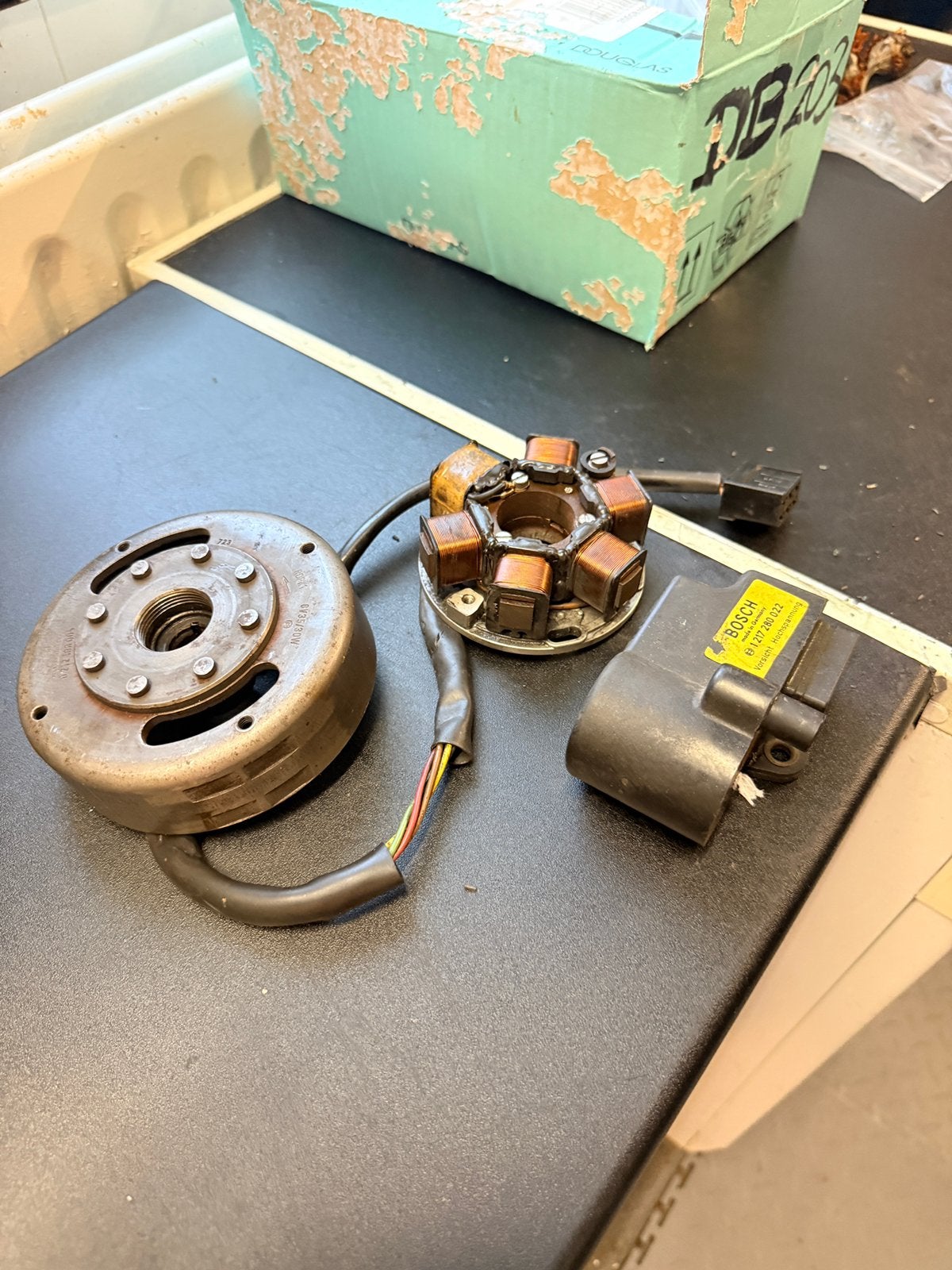 Originele Bosch 6V 35W ontsteking voor Zundapp KS175, Ophalen of Verzenden, Gebruikt, Overige typen