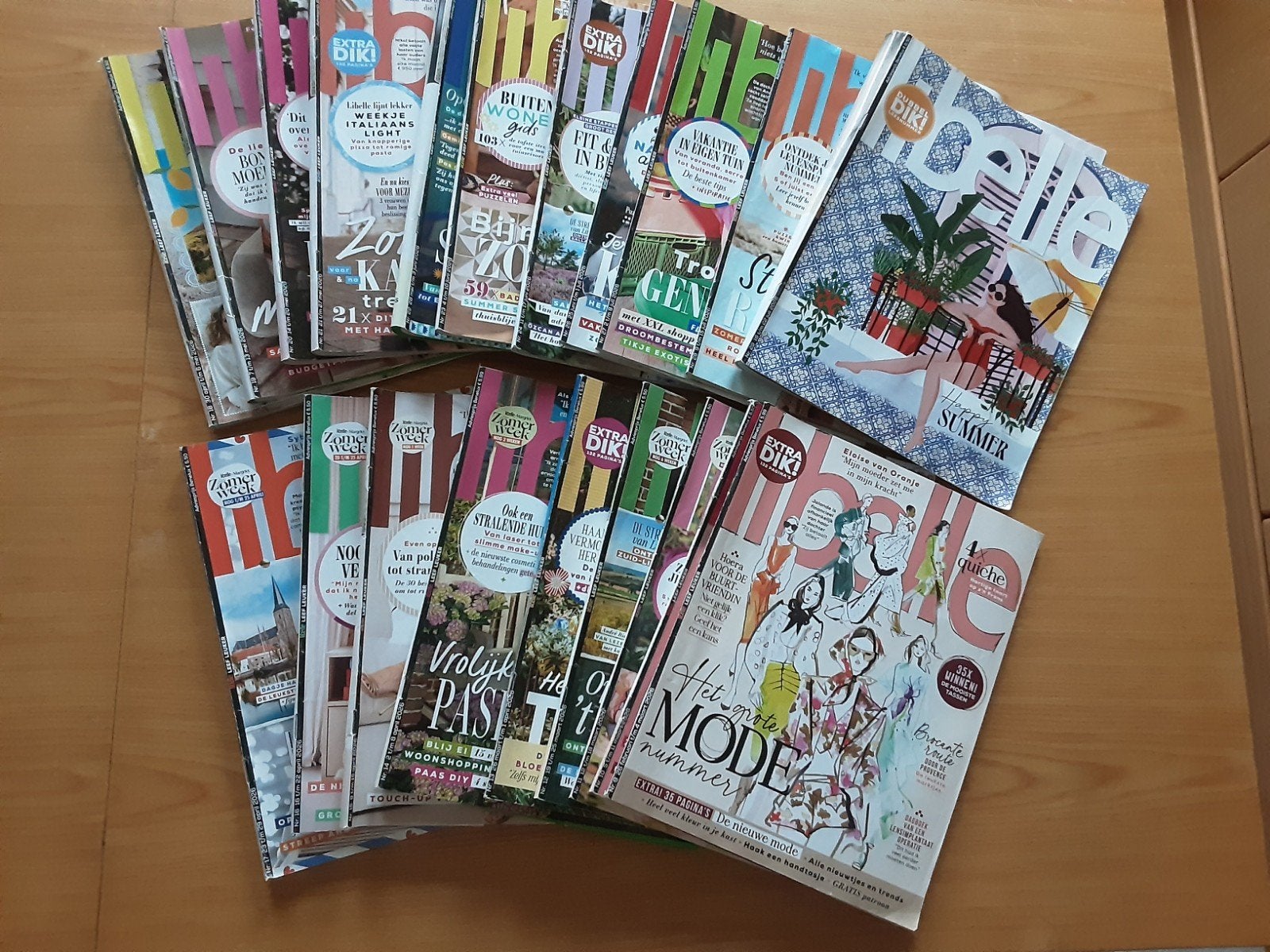 tijdschrijft libelle, Ophalen, Damesbladen