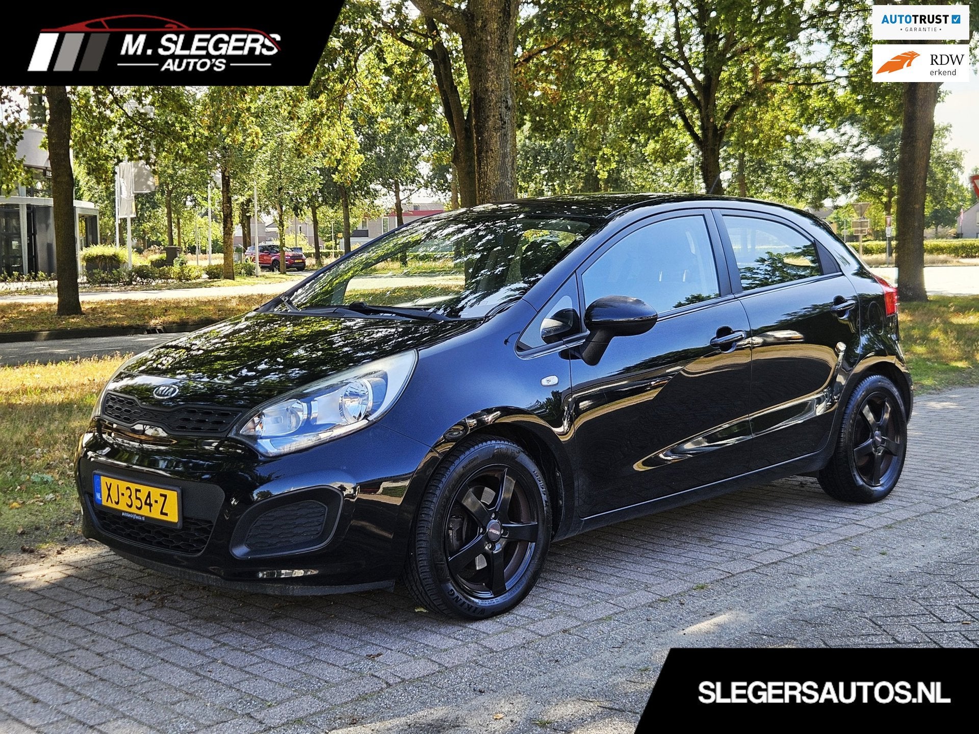 Kia Rio 1.4 CVVT Comfort Pack*Airco*Cruise*Rijklaar, Voorwielaandrijving, Euro 5, 450 kg, Gebruikt