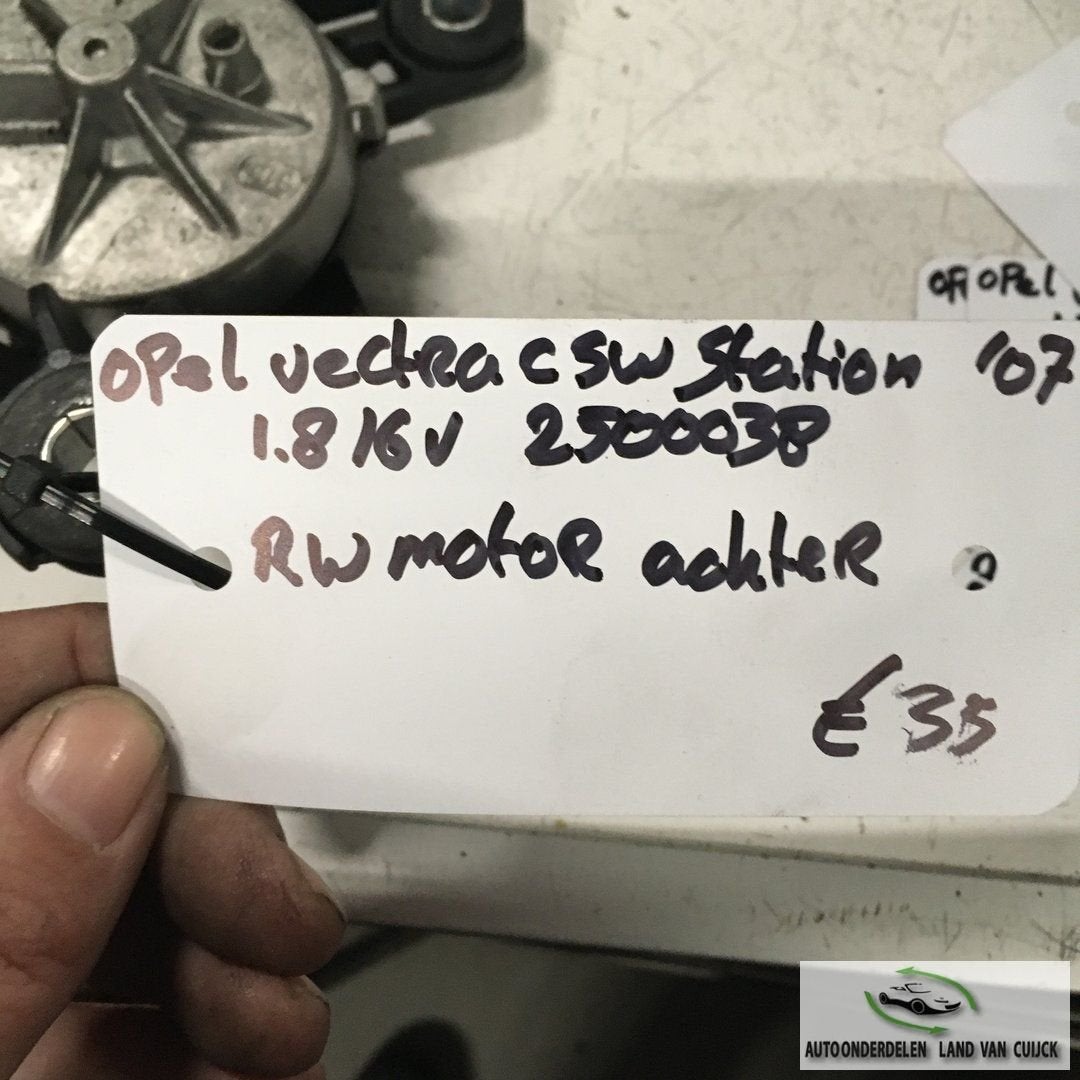 Opel Vectra C 1.8 16v station 2007 Wagennr 2500038  Ruitenwi, Gebruikt, -, -, Ophalen of Verzenden