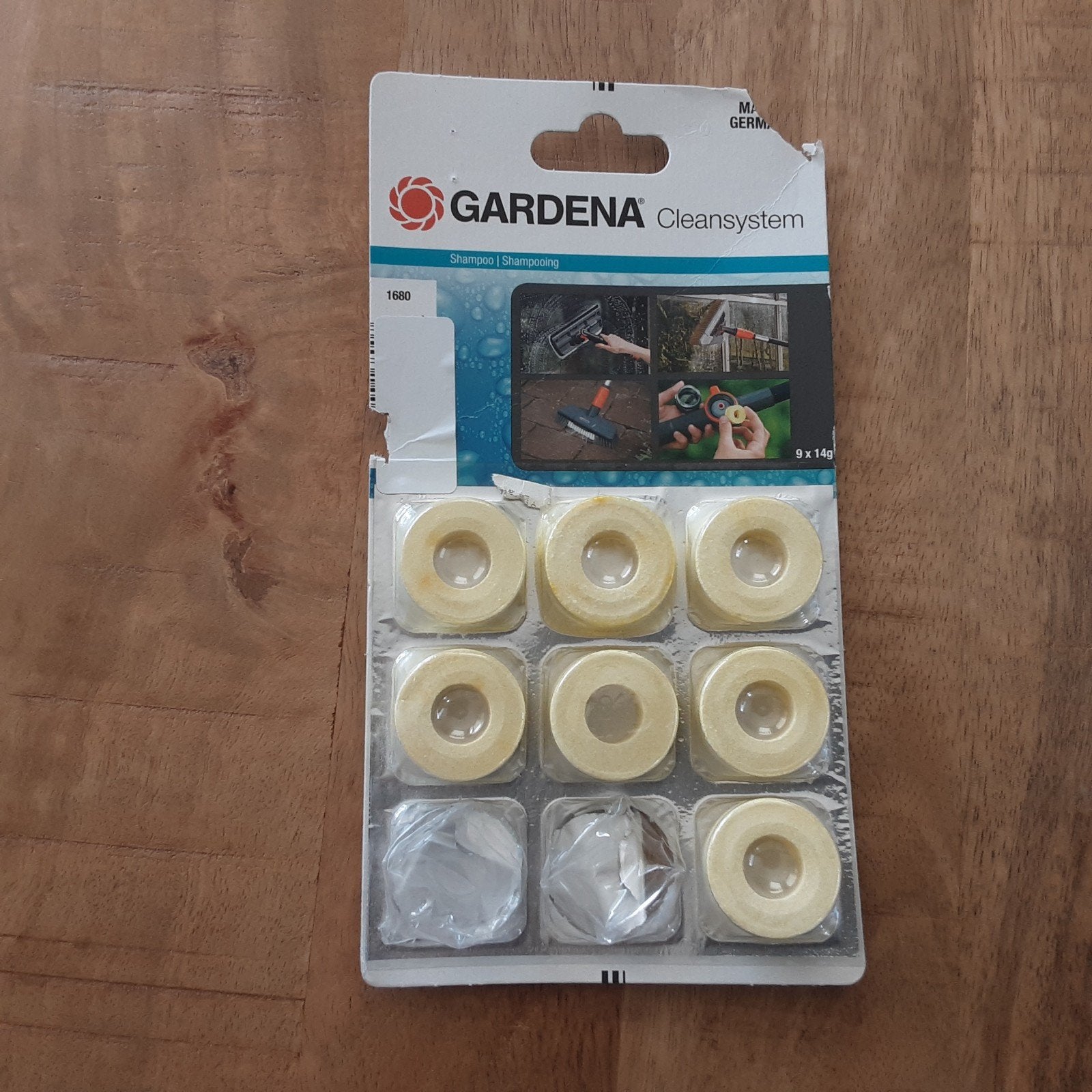 KOOPJE! GARDENA SHAMPOO TABS VOOR GARDENA VLOERSCHROBBER!, Ophalen of Verzenden