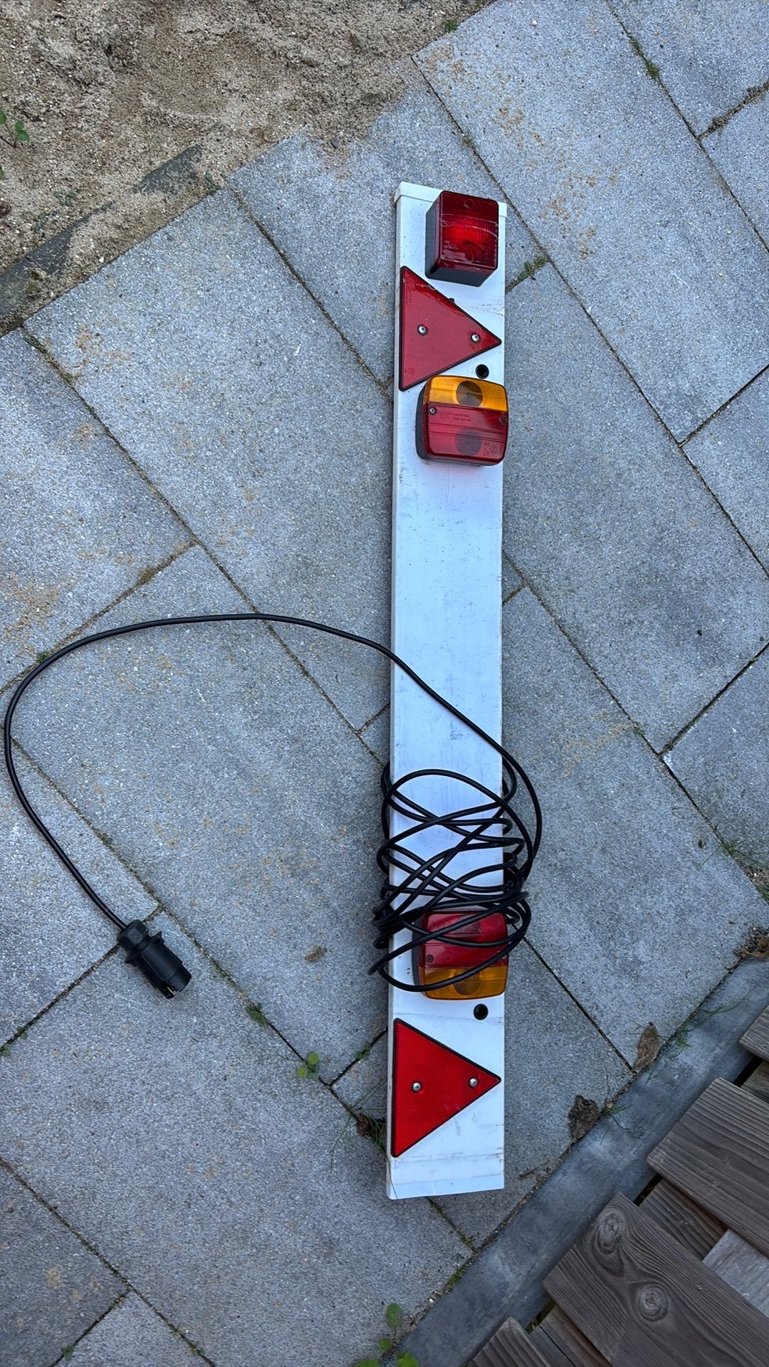 Licht balk, Ophalen, Gebruikt