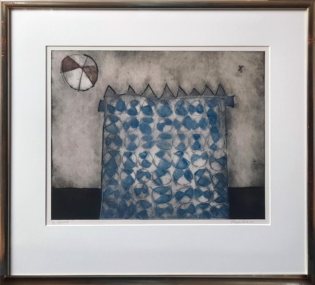 Toren 5/35 - Kunstenaar: Maryan Smit, Antiek en Kunst, Kunst | Etsen en Gravures, Ingelijst, Ets, 2000 tot heden, Ophalen
