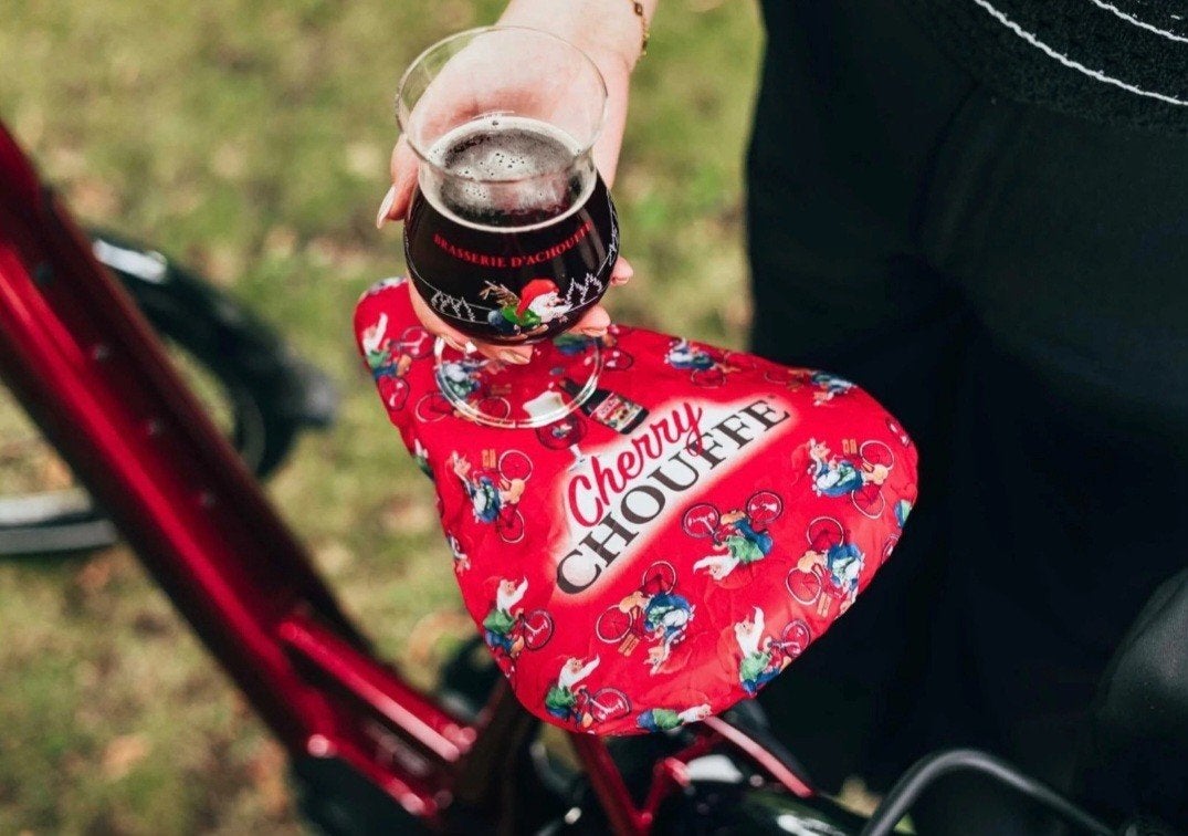 Cherry Chouffe Fietszadelhoes - Nieuw, Ophalen of Verzenden, Nieuw, Cherry Chouffe