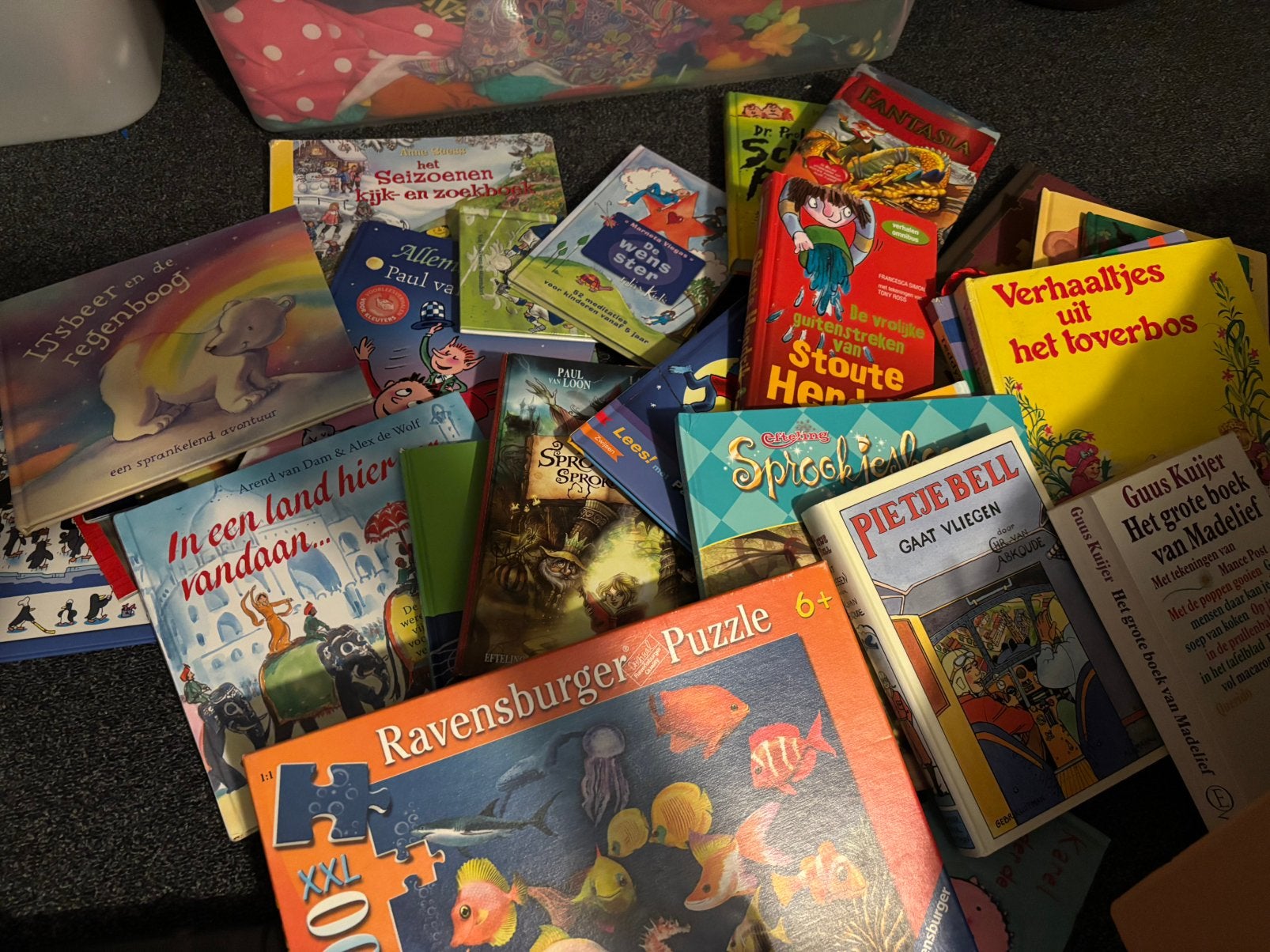 Diverse boeken en een puzzel, Ophalen of Verzenden