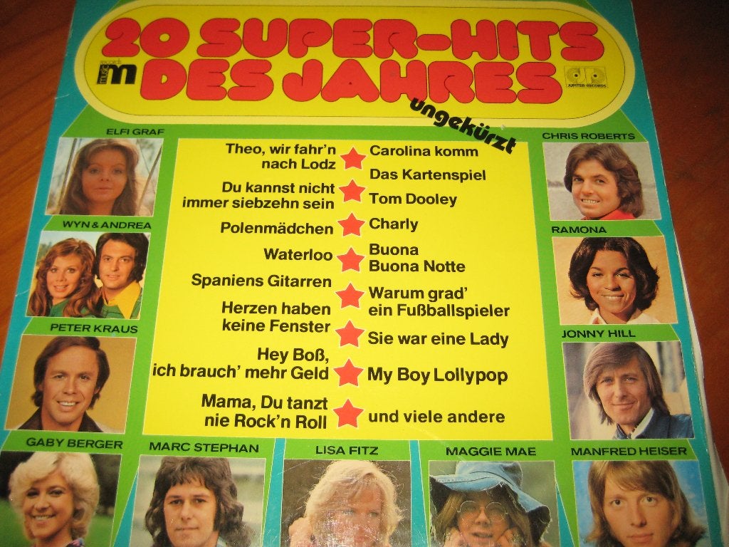 LP, 20 Superhits des Jahres, ungekürzt, Ophalen of Verzenden, Zo goed als nieuw, LP