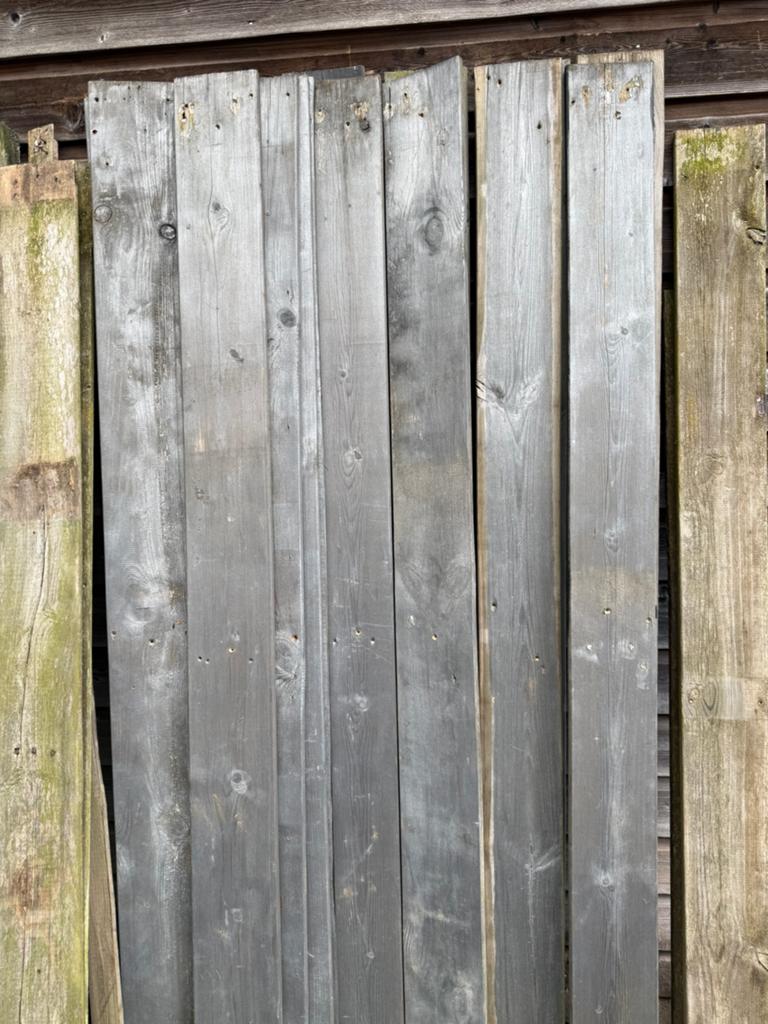 Schutting planken, Tuin en Terras, Schuttingen, Ophalen of Verzenden, Hout, Minder dan 3 meter, 1 tot 2 meter