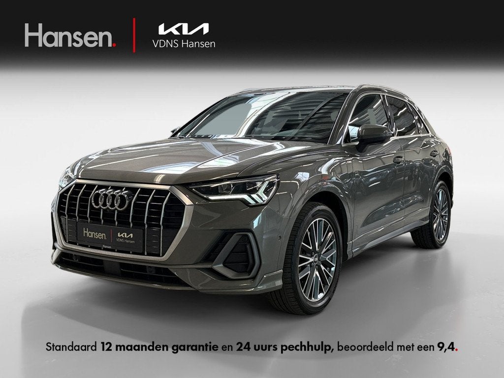 Audi Q3 45 TFSI e S edition, Auto's, Audi, 12 maanden, Gebruikt, SUV of Terreinwagen, Zilver of Grijs