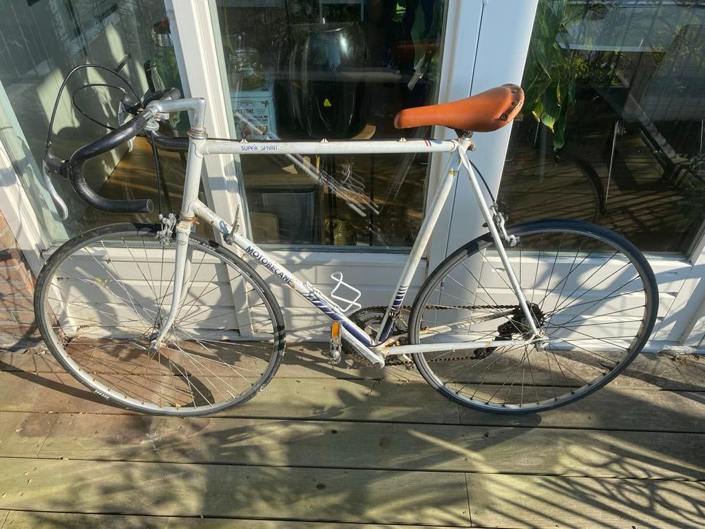 Vintage Motobecane racefiets - Opknapper, 59 cm of meer, Ophalen