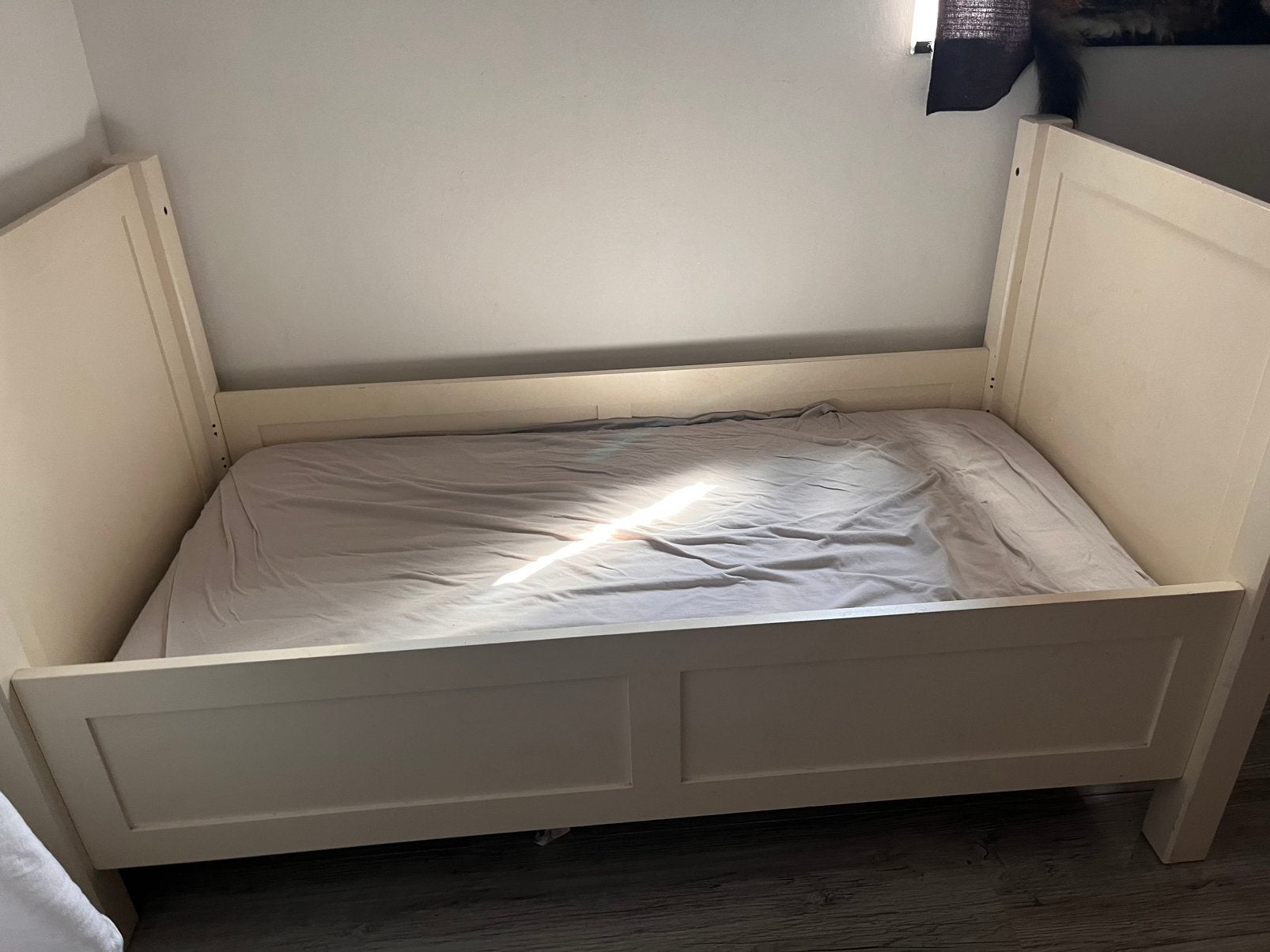 Peuterbed/Ledikant, Kinderen en Baby's, Kinderkamer | Bedden, Gebruikt, 70 tot 85 cm, 140 tot 160 cm, Ophalen