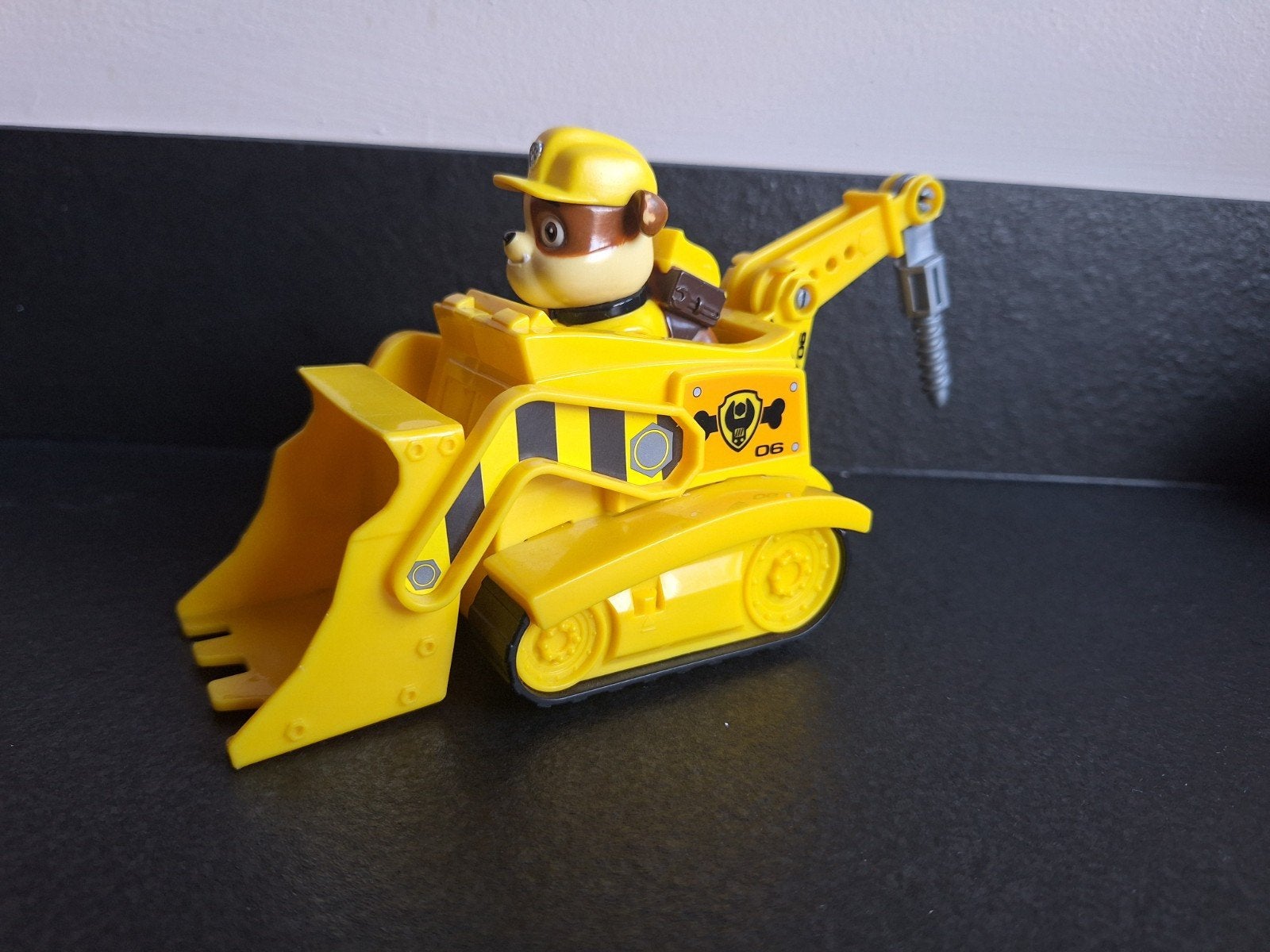 Paw Patrol Rubble en Graafmachine Speelgoedset, Ophalen, Zo goed als nieuw