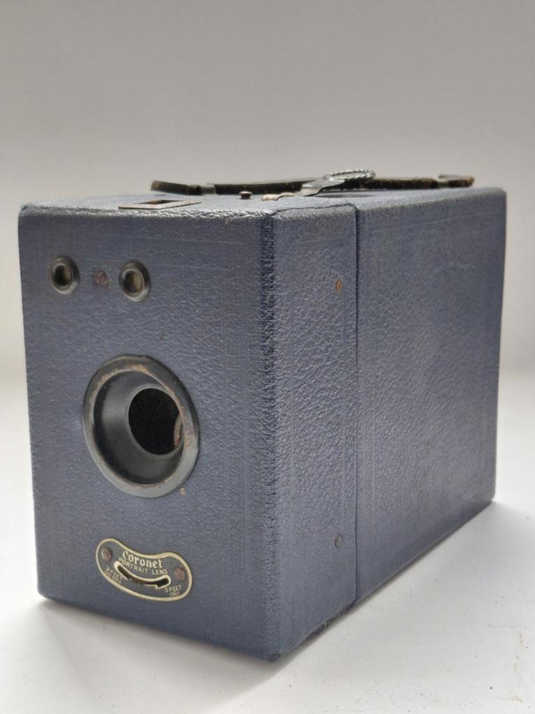 Coronet box camera 6x9, Ophalen of Verzenden, 1940 tot 1960, Fototoestel