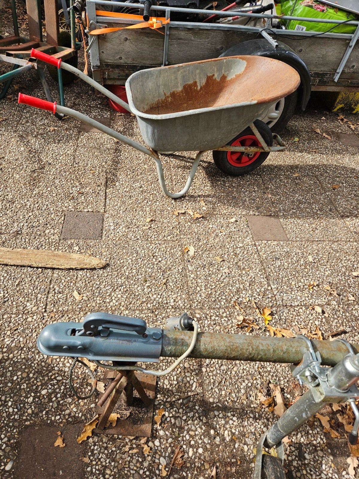 Goede gebruikte kruiwagen, Tuin en Terras, Ophalen, Gebruikt, Handmatig, Eenwielig