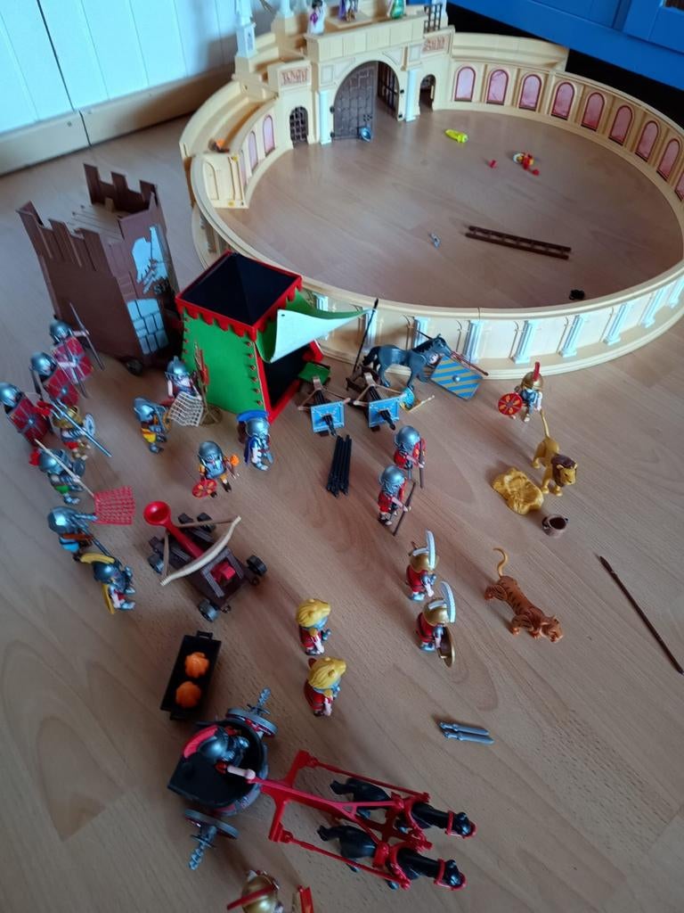 Playmobil Romeinen (onder meer Romeinse arena), Kinderen en Baby's, Speelgoed | Playmobil, Ophalen, Gebruikt, Complete set