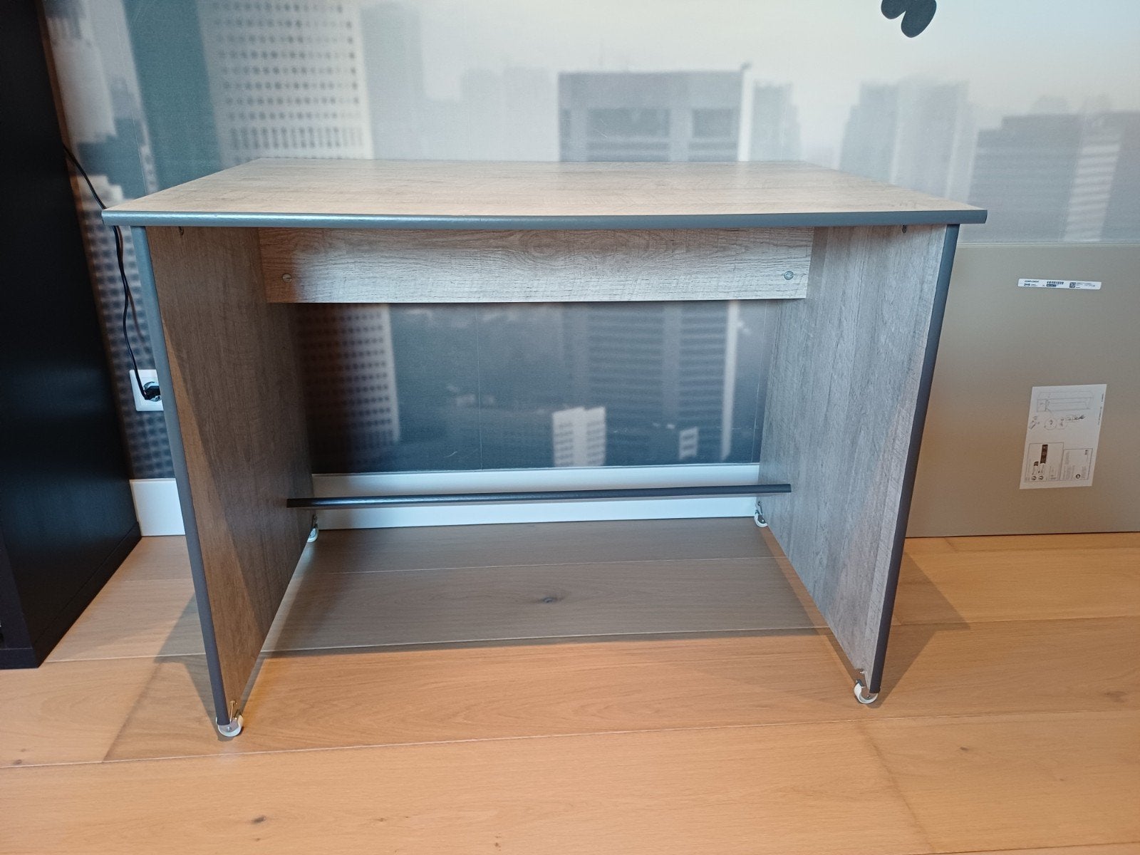 kinderbureau, Ophalen, 62 cm, Kinderbureau, Grijs