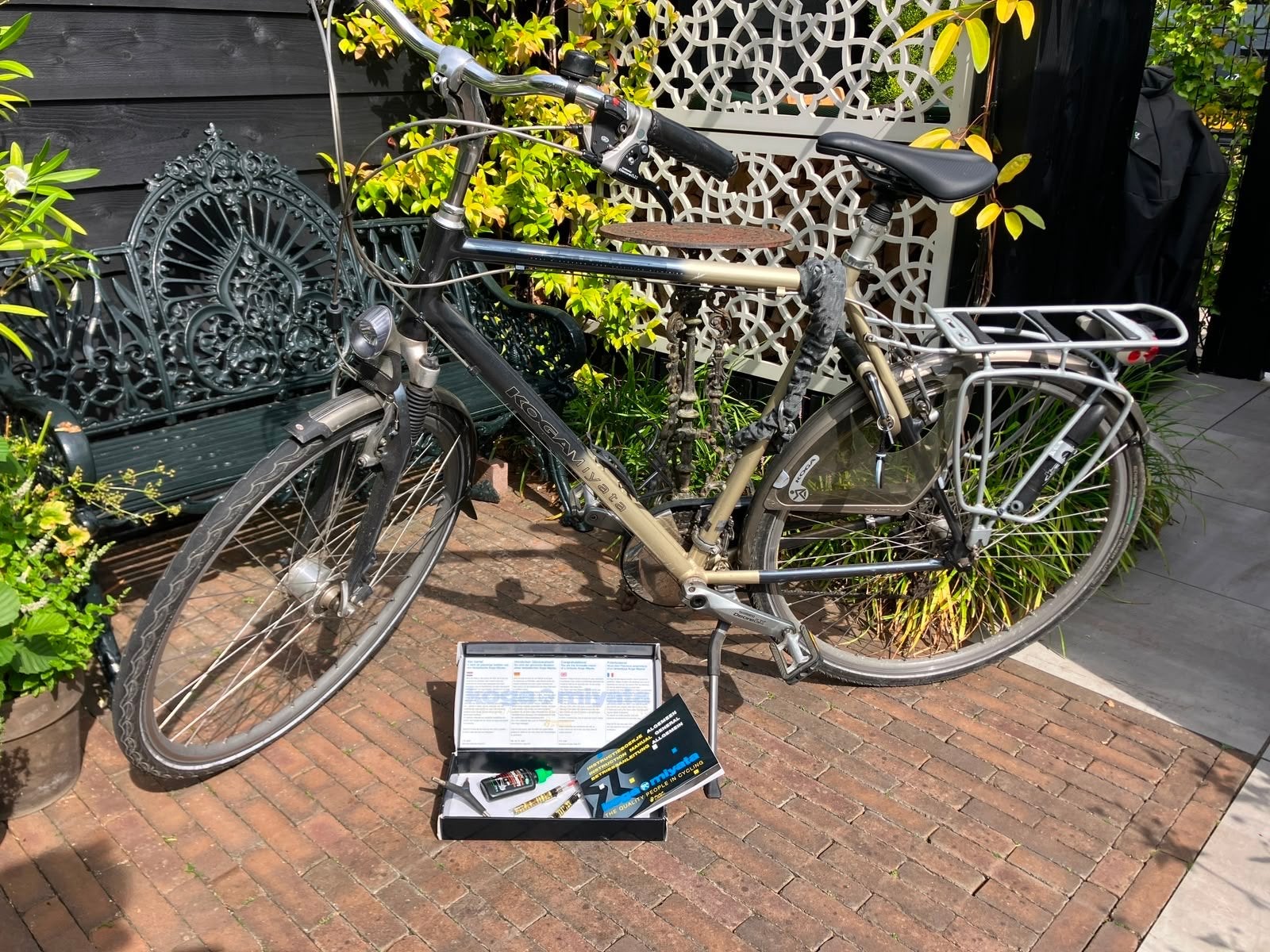 Koga Miyata Prominence Hybride K27 Herenfiets, Gebruikt, Velgrem, Versnellingen, 57 tot 61 cm