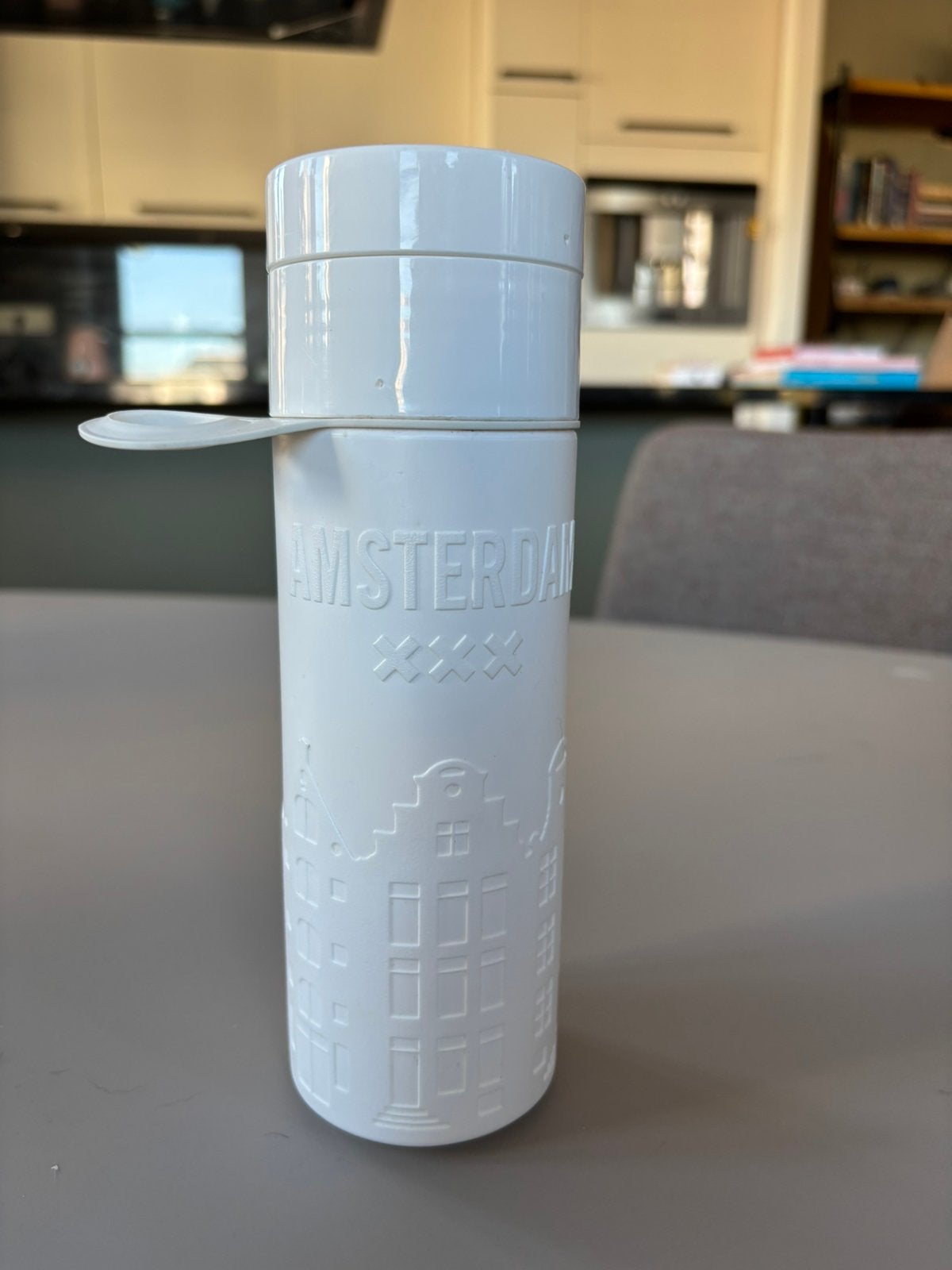 Join the Pipe waterfles 0.5L Amsterdam Sheraton, Wit, 500 ml, Lekvrij, Nieuw