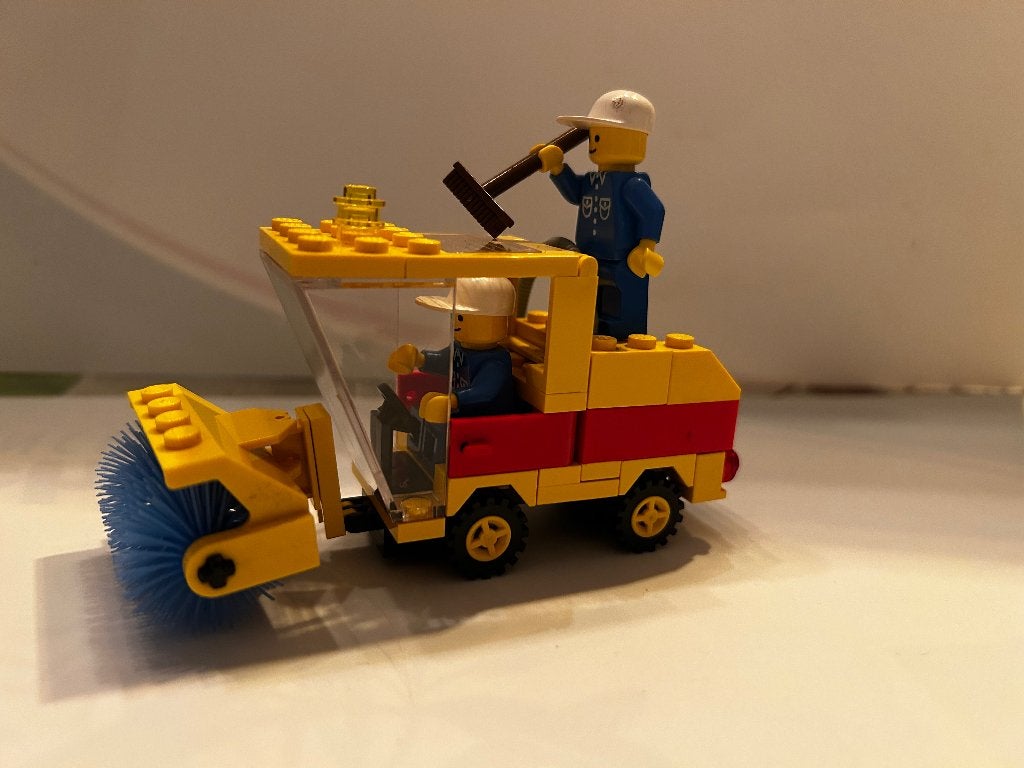 Lego 6645 Straatveger met 2 minifiguren, City, Lego, Ophalen of Verzenden, Zo goed als nieuw