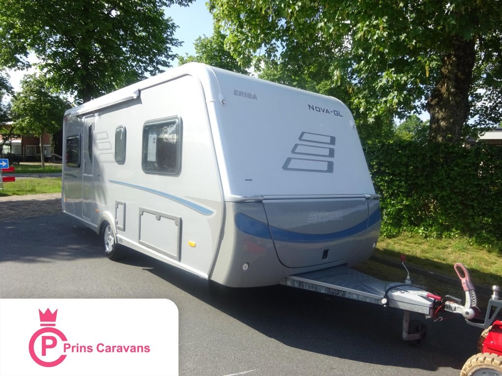 Eriba Nova 530 GERESERVEERD, Caravans en Kamperen, Caravans, Bedrijf, 1000 - 1250 kg, Rondzit, Eriba, 2 aparte bedden, Overige typen