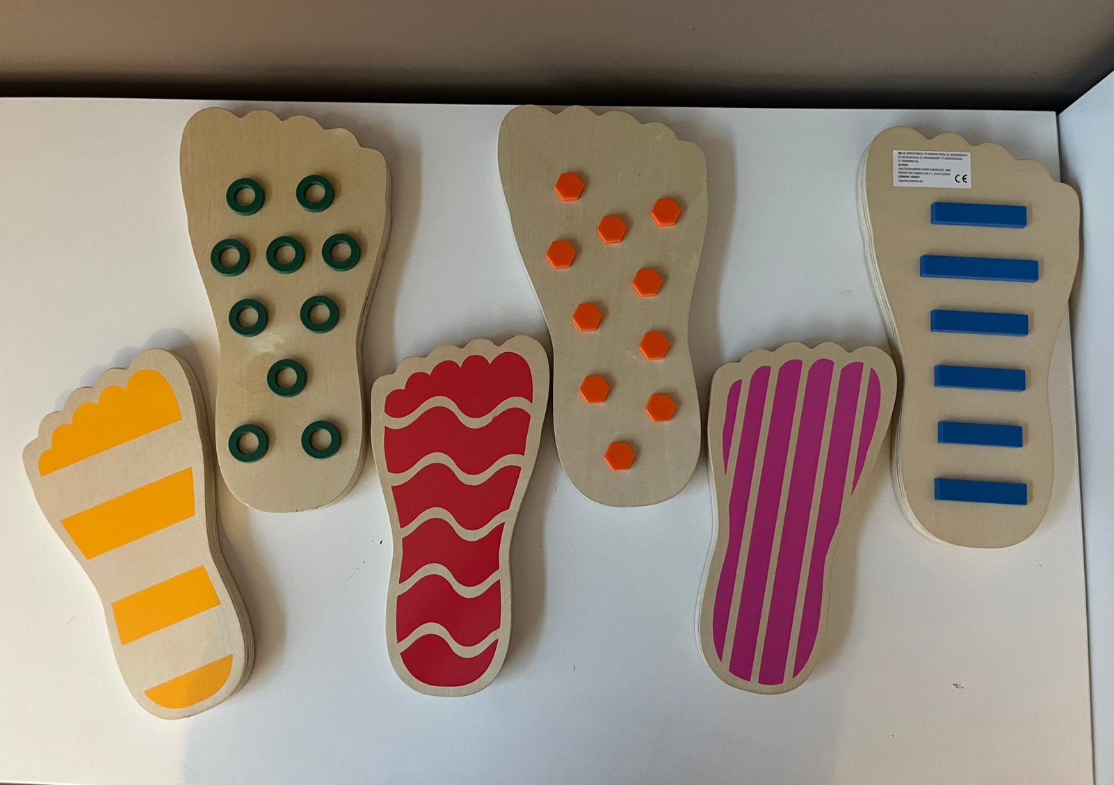 Houten montessori stap stenen, Ophalen of Verzenden, Zo goed als nieuw