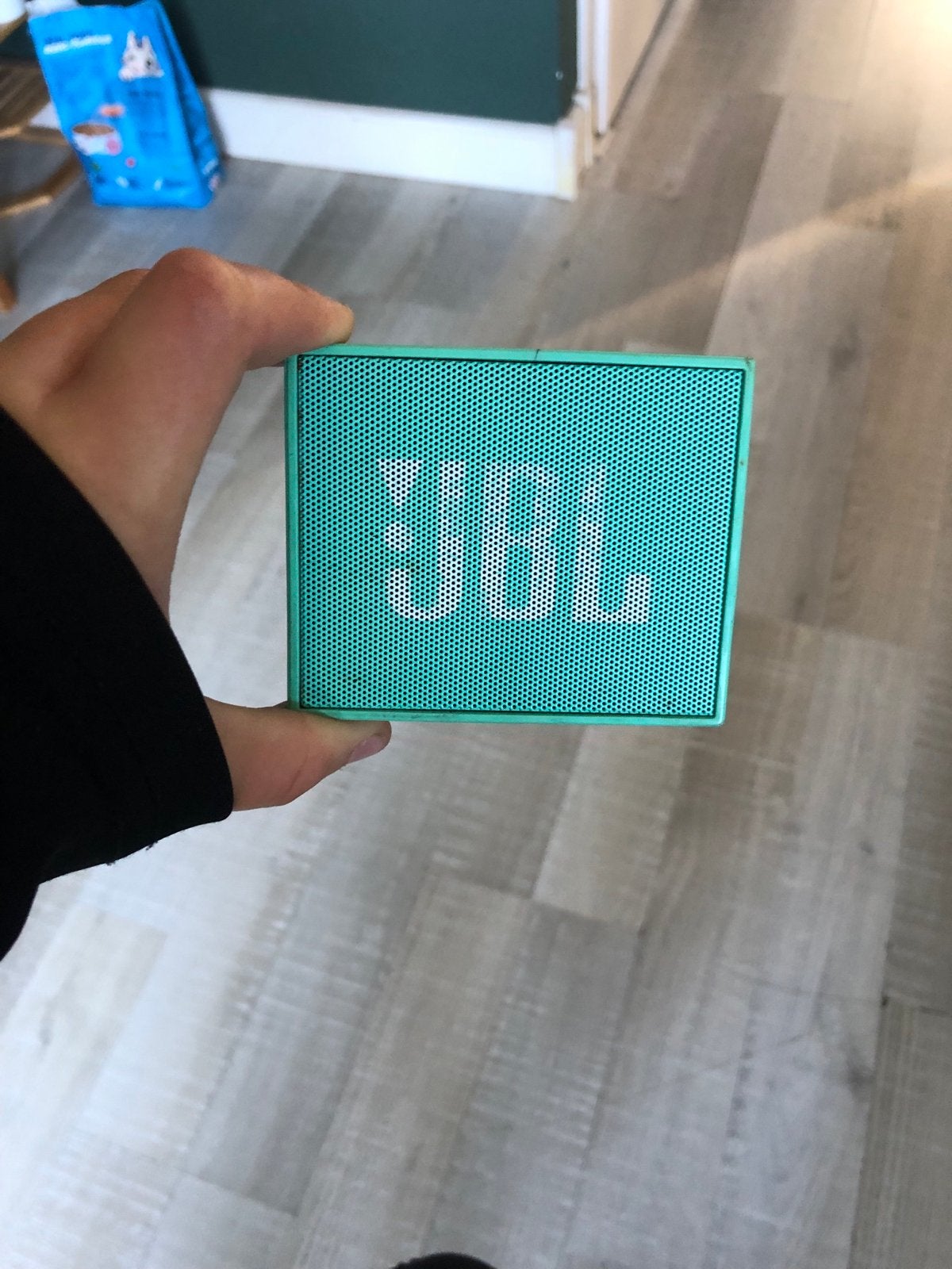 JBL Go 2 Draagbare Bluetooth Speaker - Aqua Blauw, Gebruikt, JBL, Ophalen of Verzenden, Draagbare speaker