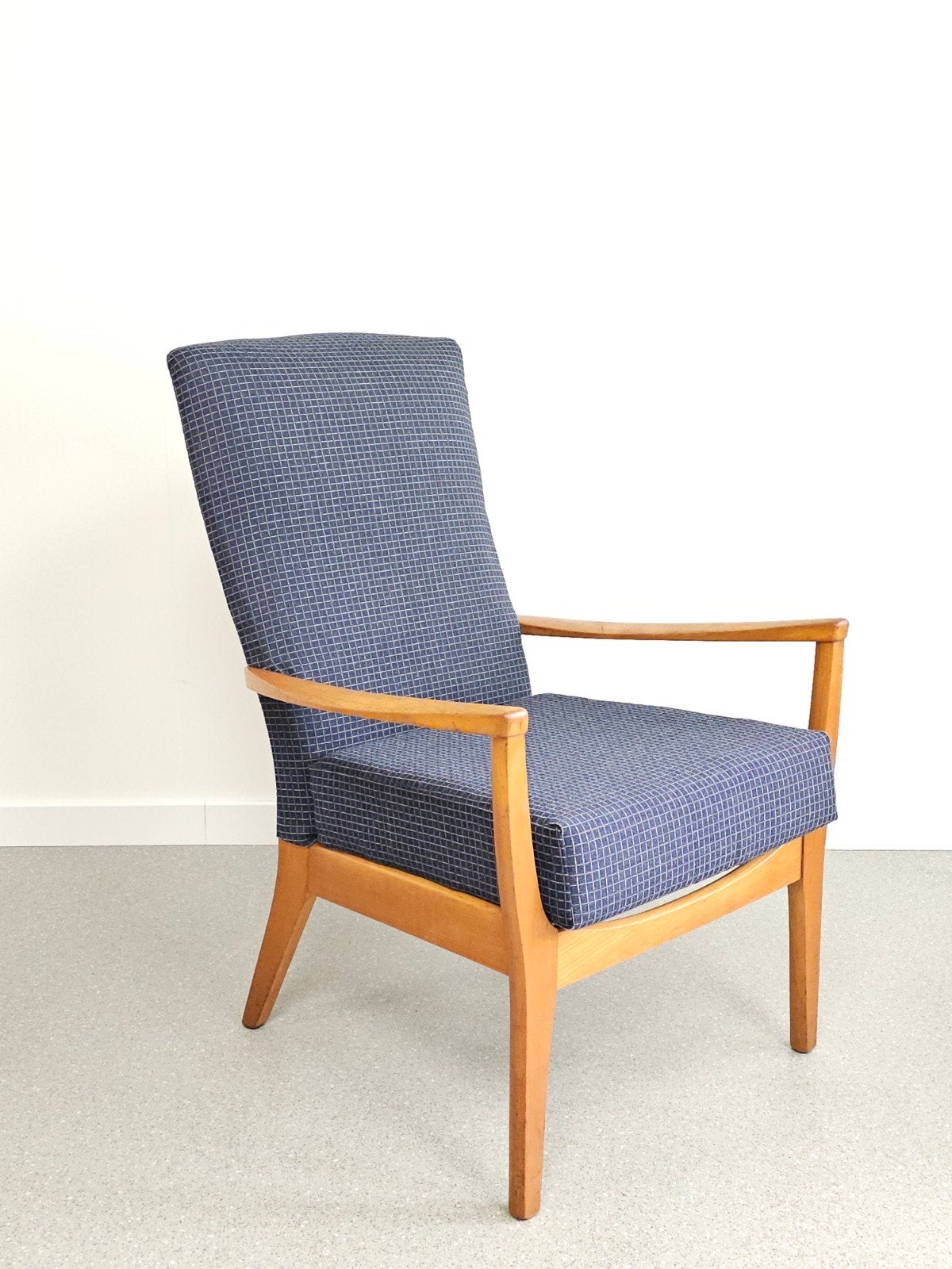 Vintage fauteuil Parker-Knoll Engeland, Ophalen, Gebruikt, 50 tot 75 cm