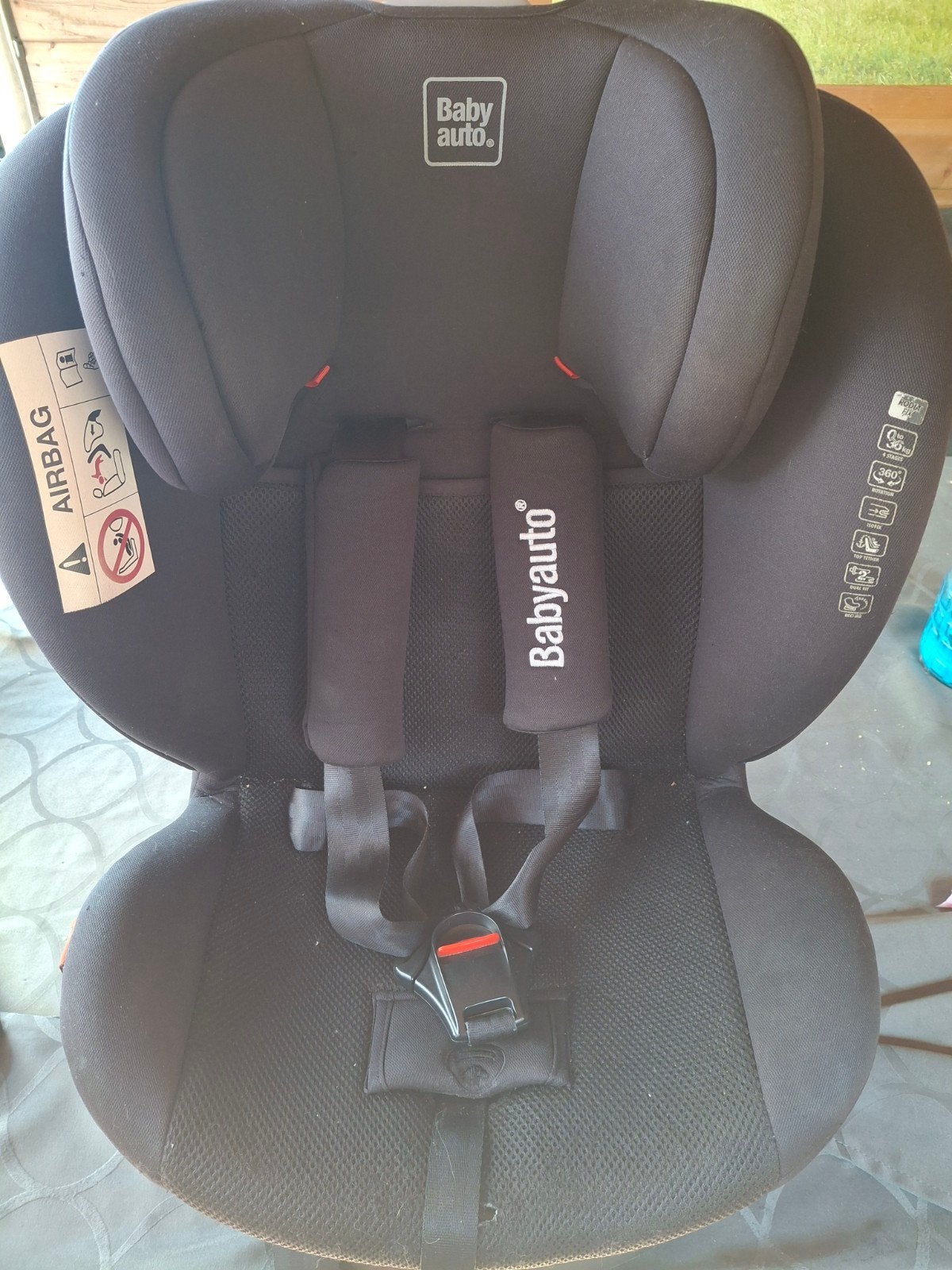 Babyauto autostoel met Isofix, zit- en ligstand, Ophalen of Verzenden