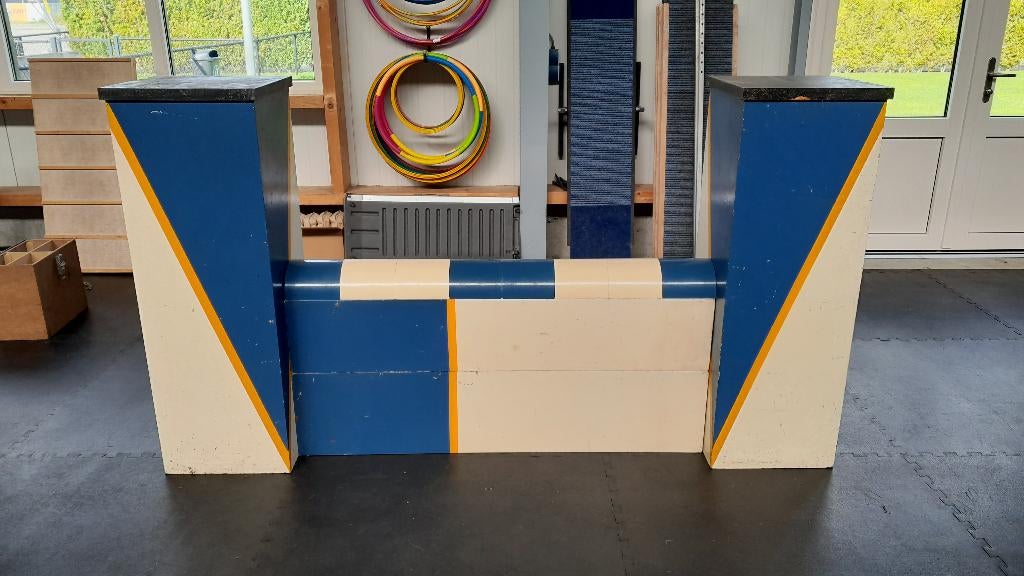 Behendigheid / Agility: Houten muur, Dieren en Toebehoren, Honden-accessoires, Ophalen, Gebruikt