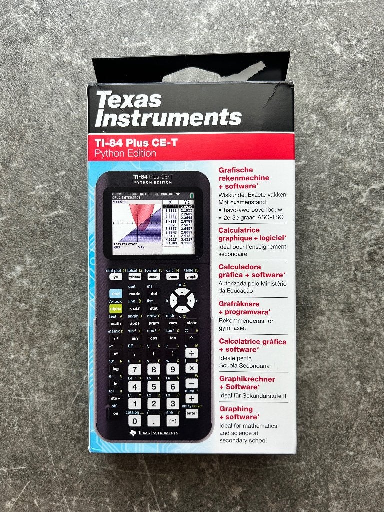 Texas Instruments, Ophalen of Verzenden, Grafische rekenmachine, Zo goed als nieuw