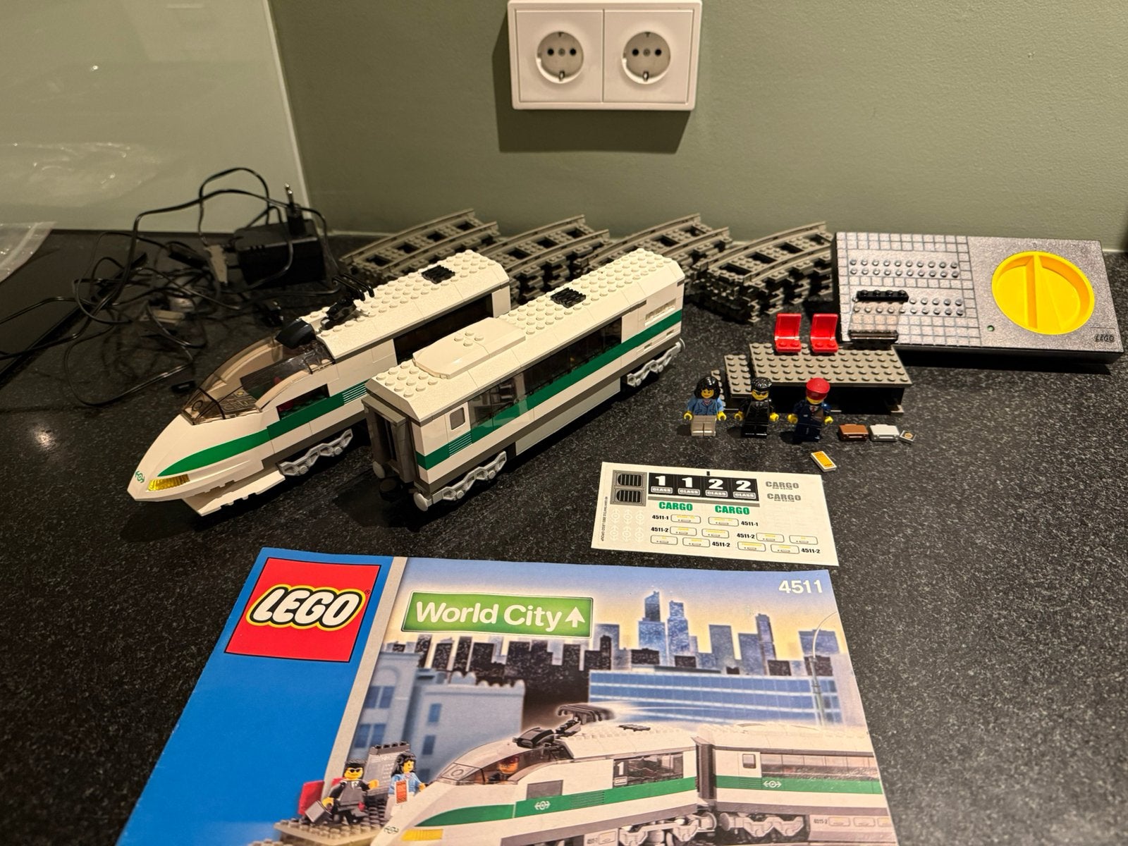 LEGO High Speed Train 4511, Lego, Ophalen of Verzenden, Zo goed als nieuw, Compleet