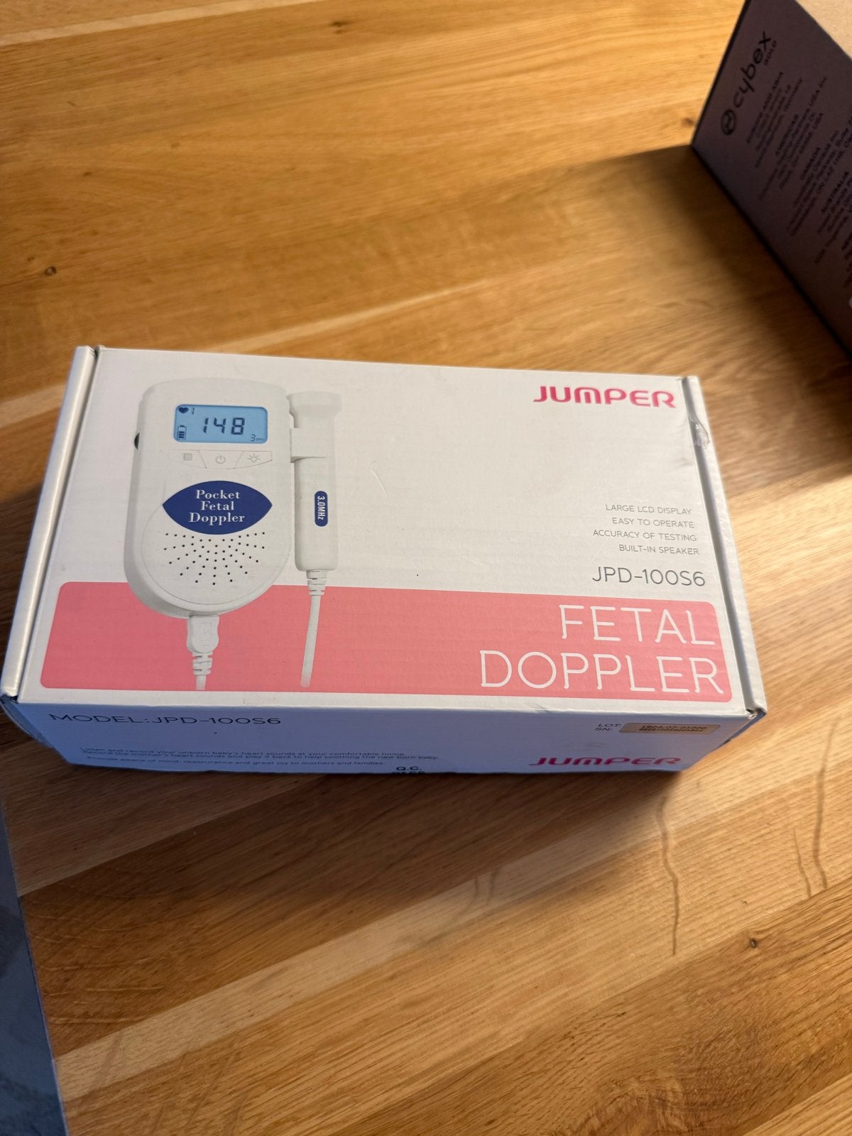 Jumper JPD-100S6 Pocket Foetale Doppler, Ophalen, Zo goed als nieuw