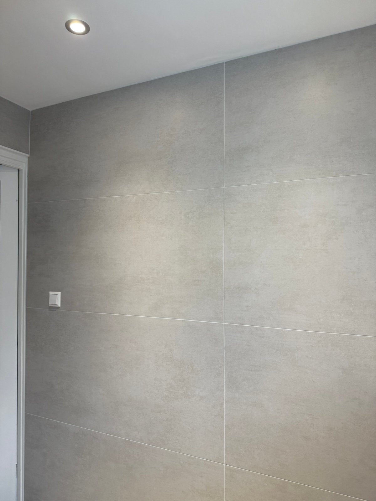 Tegels beige/grijs, Ophalen, Nieuw, Minder dan 5 m², Vloertegels