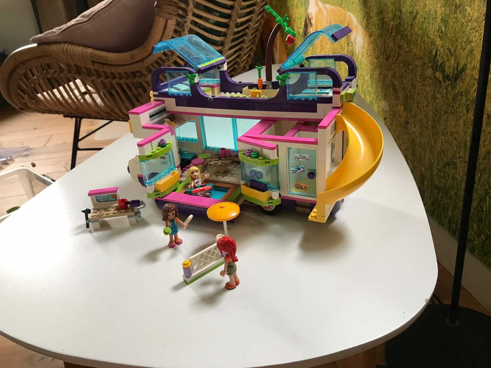 Lego friends camper, Gebruikt, Lego, Friends, Ophalen of Verzenden
