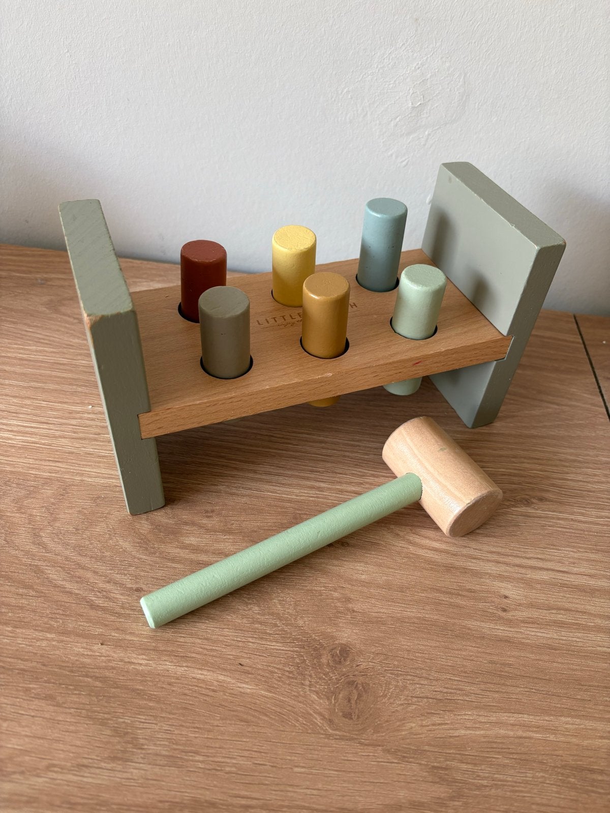 Little Dutch Houten Hamertje Tik Speelgoed, Gebruikt, Little Dutch, Ophalen of Verzenden, Little Dutch