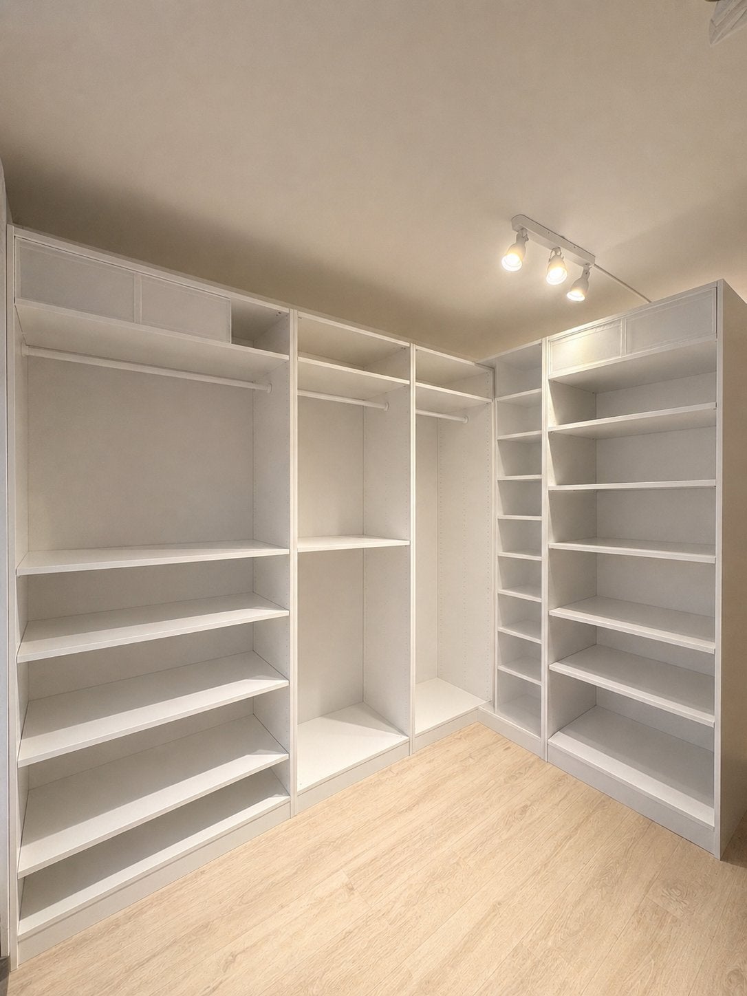 Ikea Pax Hoekkast - Diepe Kledingkast, 58 cm diep, Huis en Inrichting, Ophalen, Met plank(en), Gebruikt, 200 cm of meer